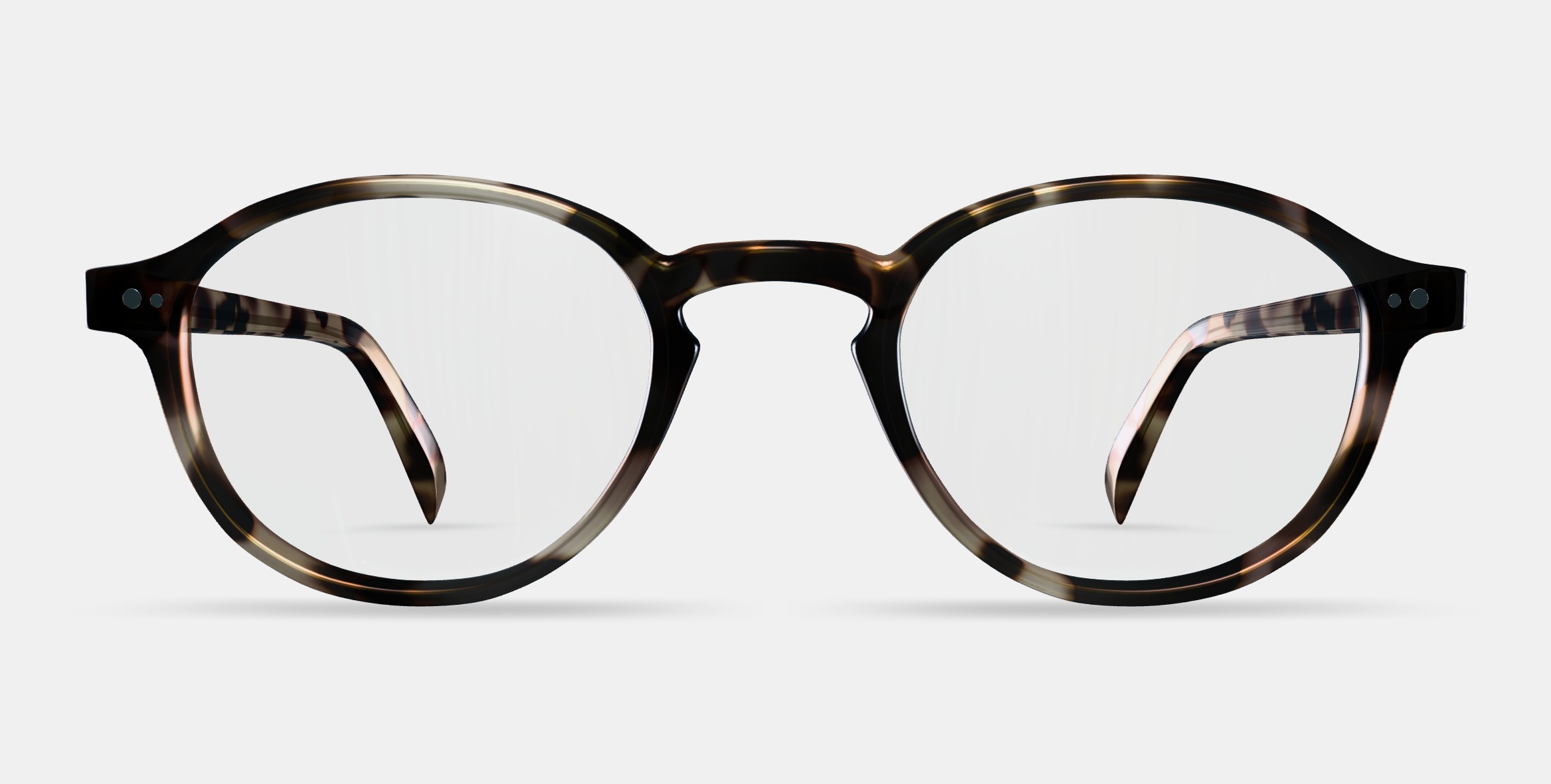 Caswell Eyeglasses in Biscotti Tortoise 3D model_11