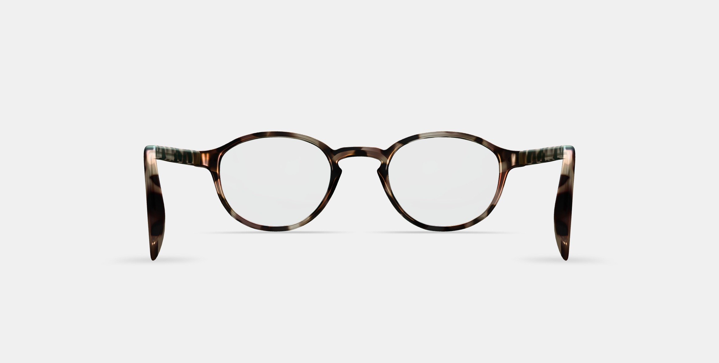 Caswell Eyeglasses in Biscotti Tortoise 3D model_15