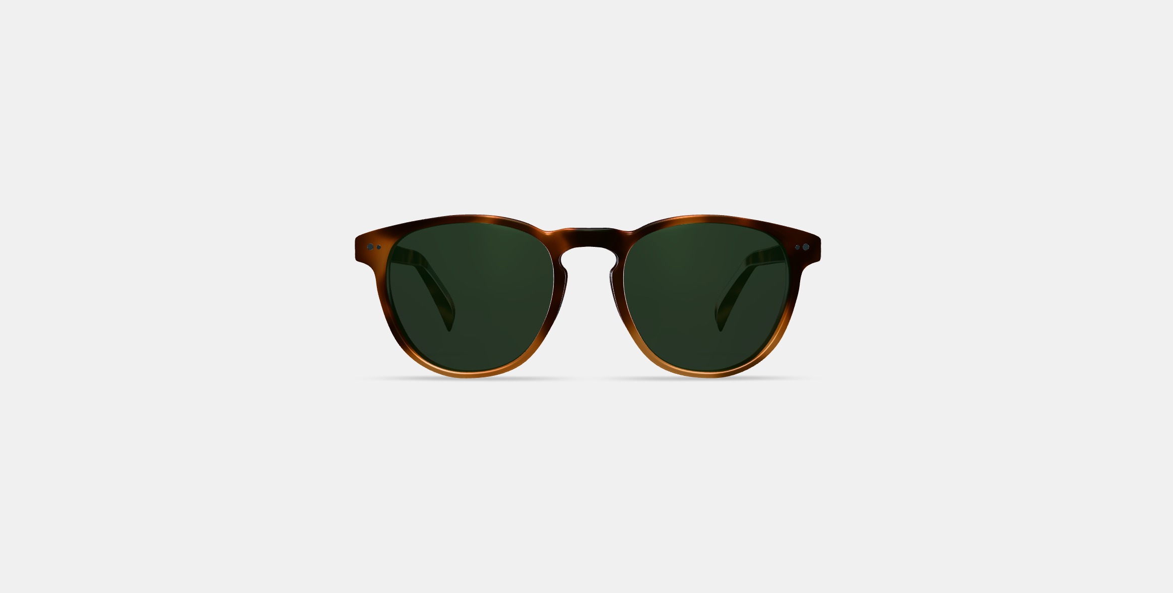 Waller Sunglasses in Barley Tortoise Fade 3D model_10