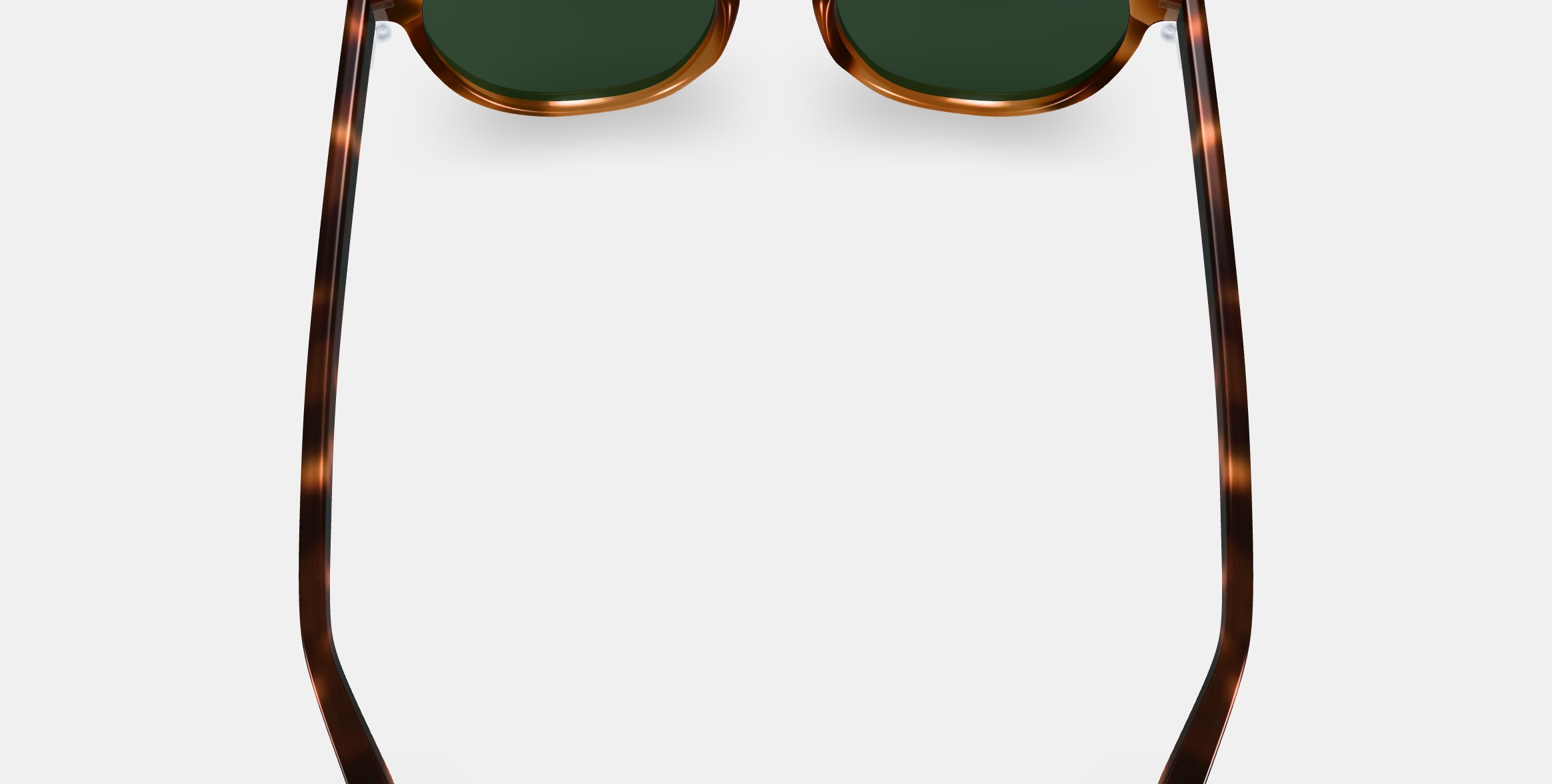 Waller Sunglasses in Barley Tortoise Fade 3D model_5