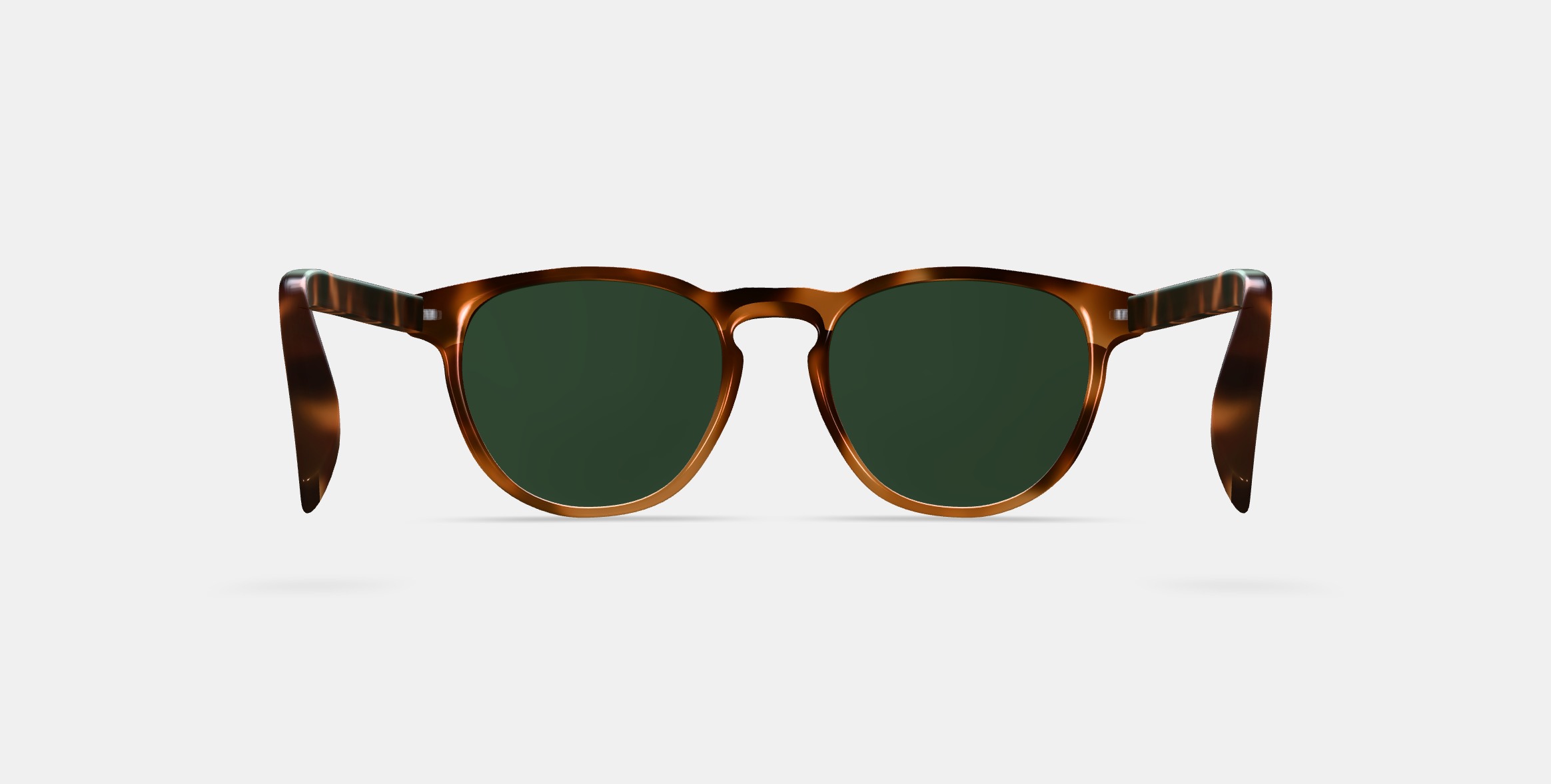 Waller Sunglasses in Barley Tortoise Fade 3D model_15