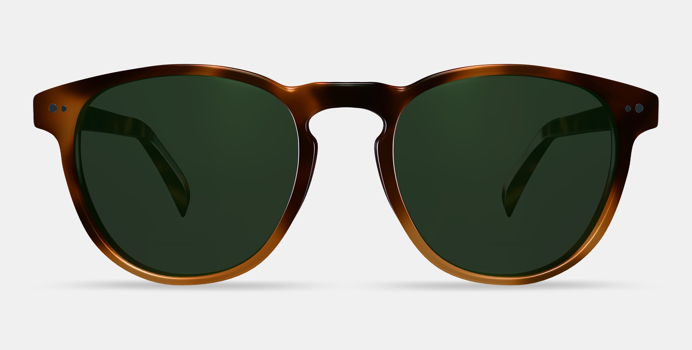 Waller Sunglasses in Barley Tortoise Fade 3D model_11