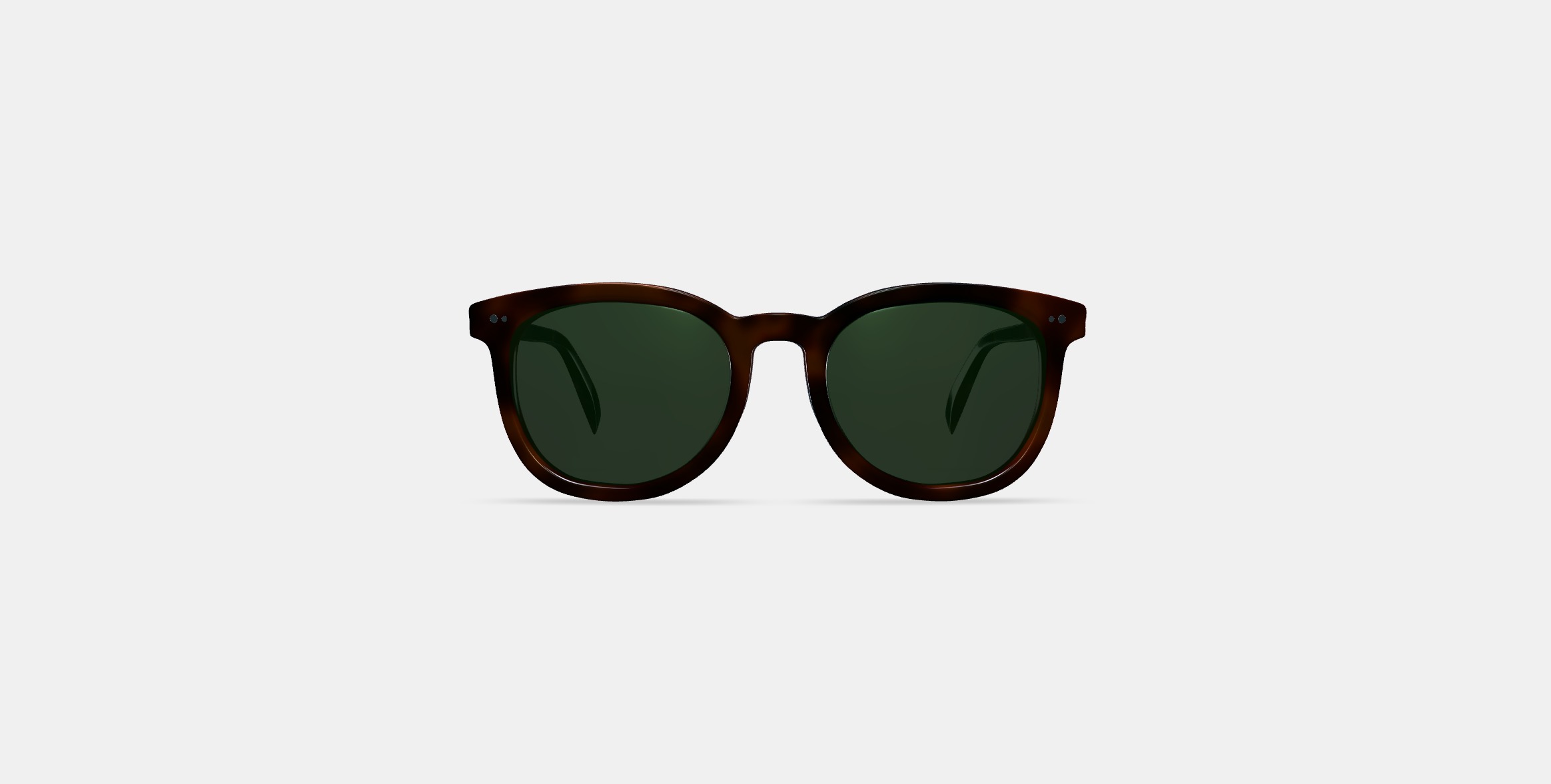 Ryland Sunglasses in Cognac Tortoise 3D model_10
