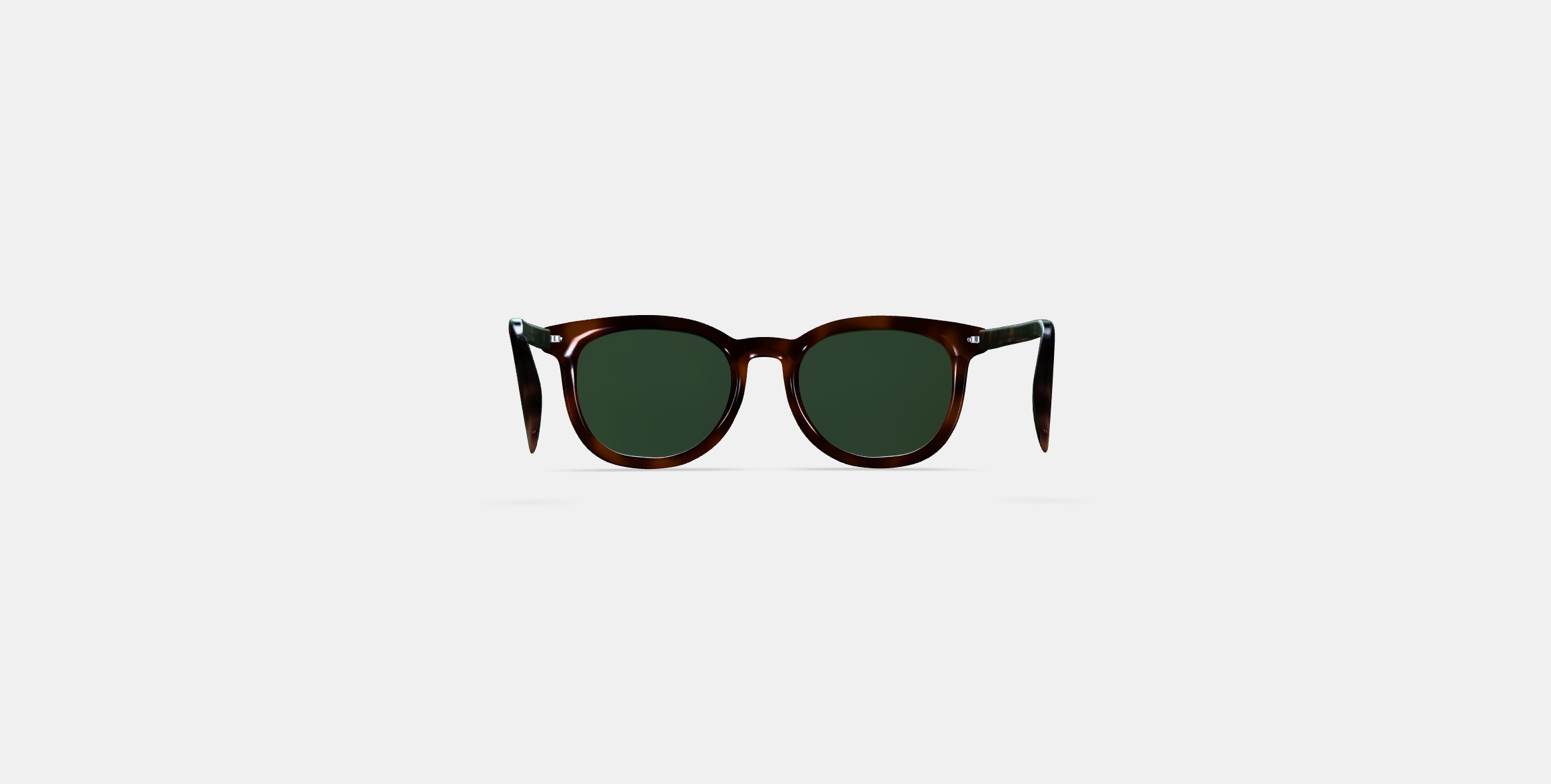 Ryland Sunglasses in Cognac Tortoise 3D model_14