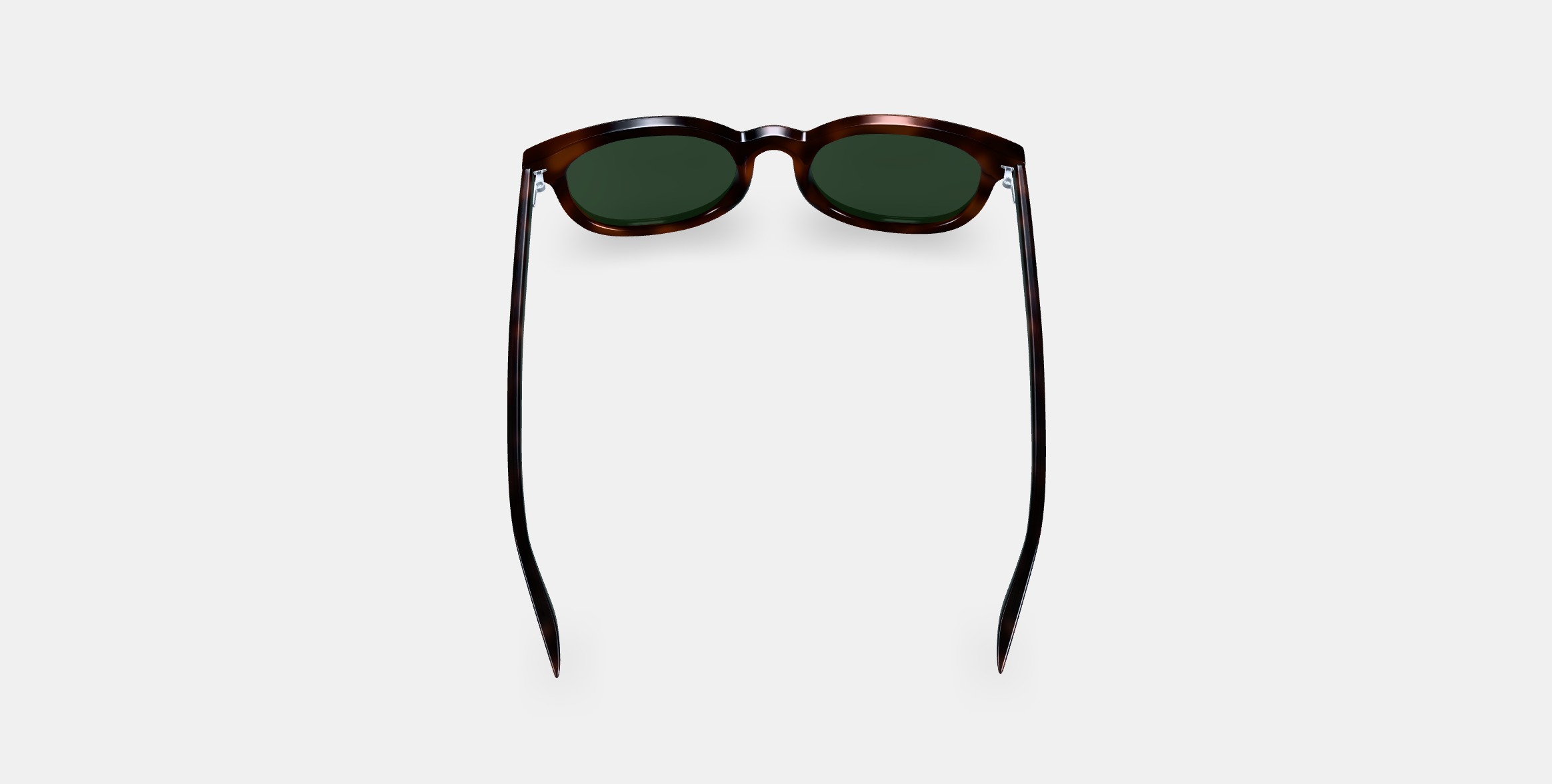 Ryland Sunglasses in Cognac Tortoise 3D model_2