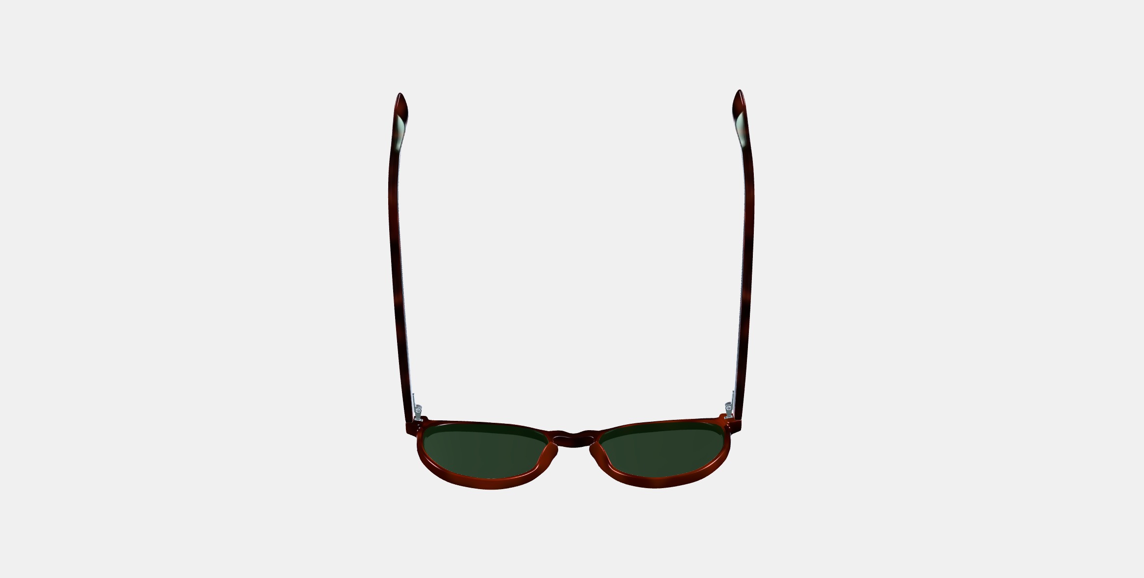 Biren Sunglasses in Cognac Tortoise Fade 3D model_6