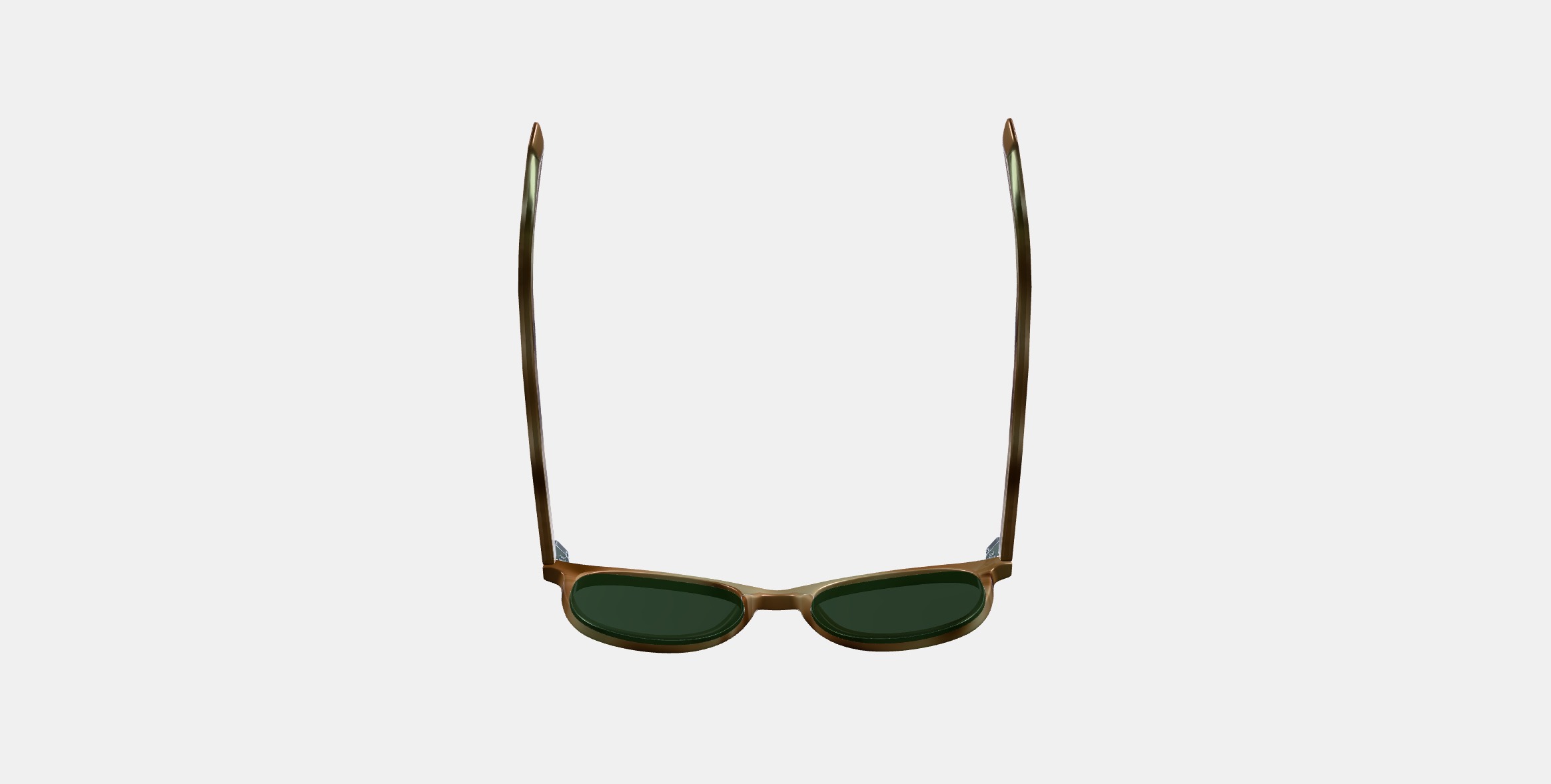 Durand Sunglasses in Oak Resin Matte 3D model_7