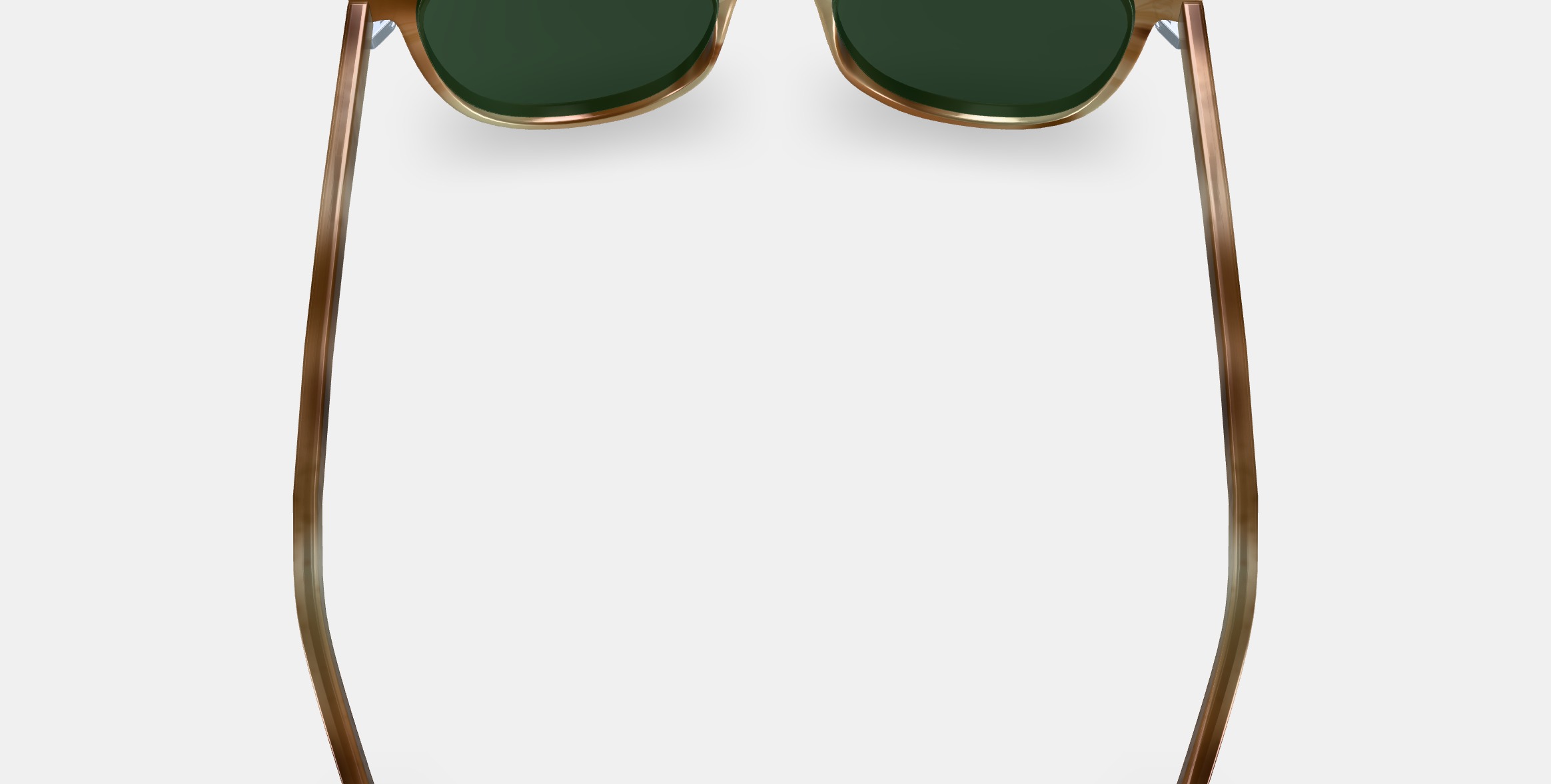Durand Sunglasses in Oak Resin Matte 3D model_5