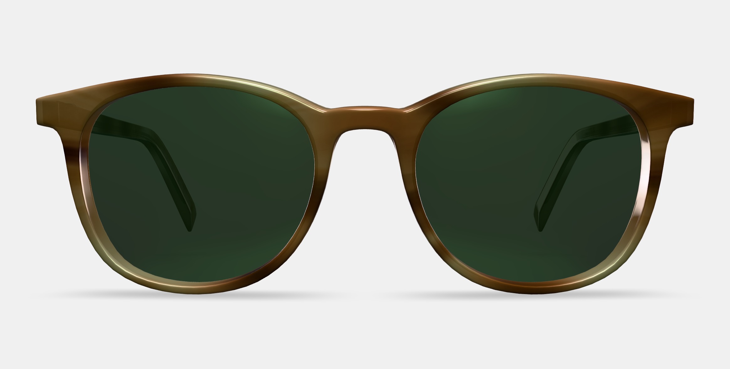 Durand Sunglasses in Oak Resin Matte 3D model_11