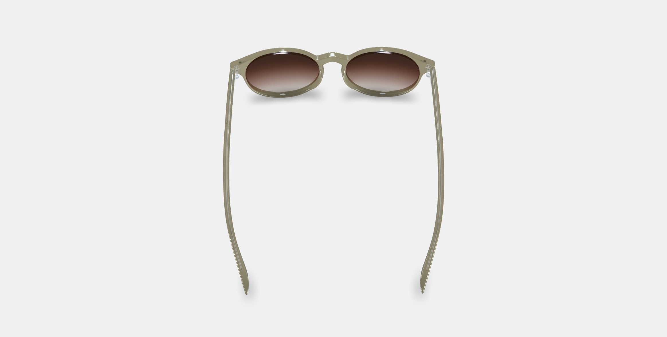 Renton Sunglasses in Grassland Crystal 3D model_8