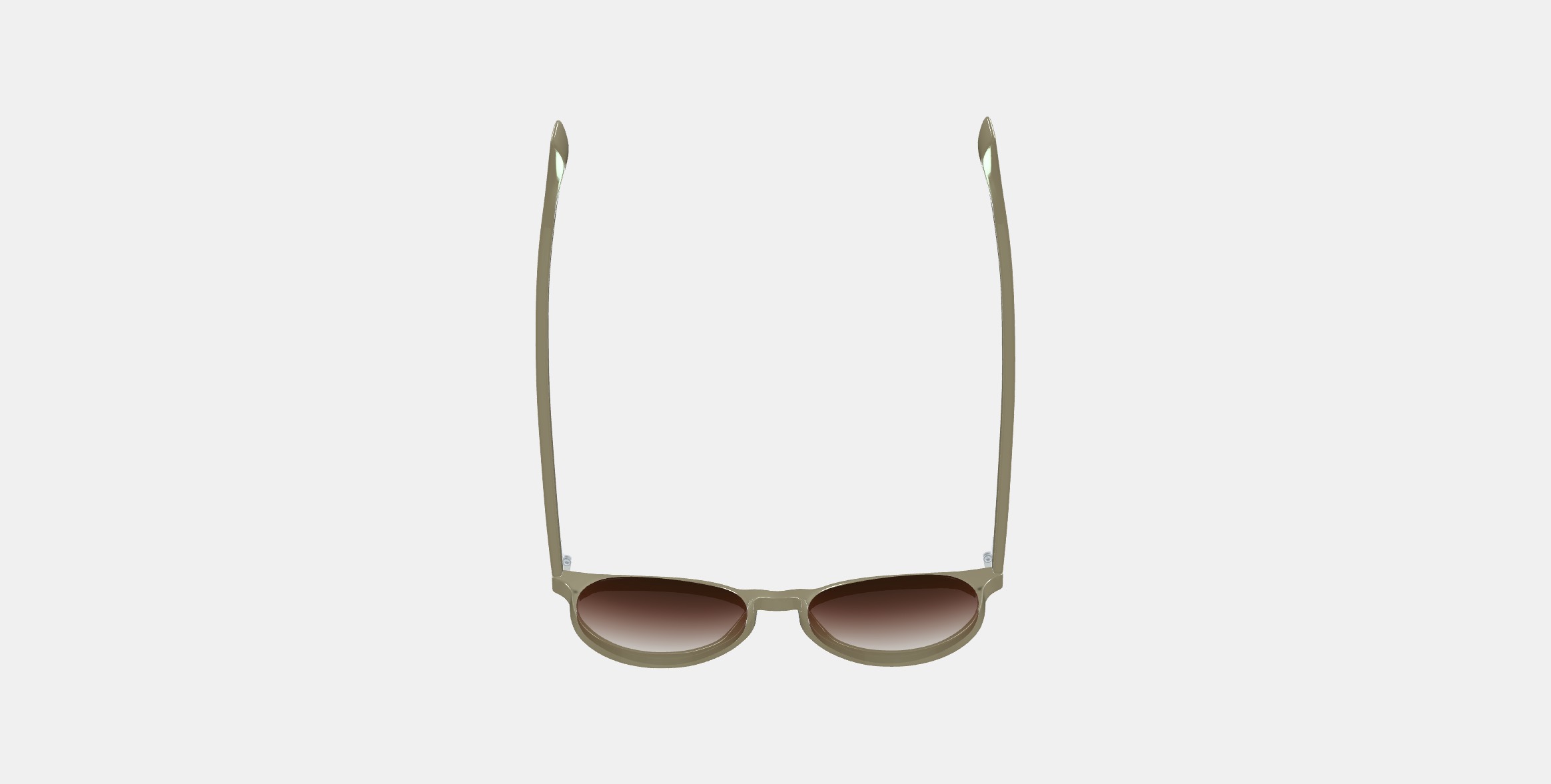 Renton Sunglasses in Grassland Crystal 3D model_2