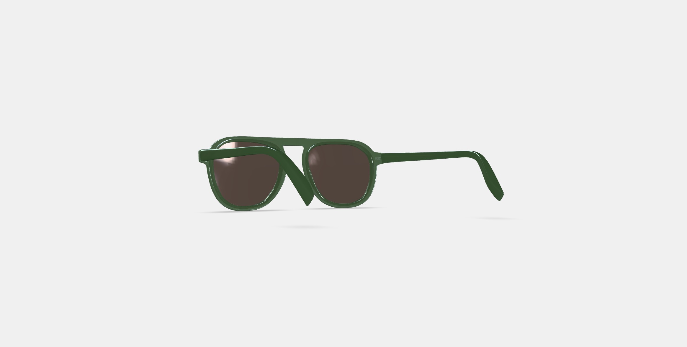 Blaise Sunglasses in Palm Crystal 3D model_16