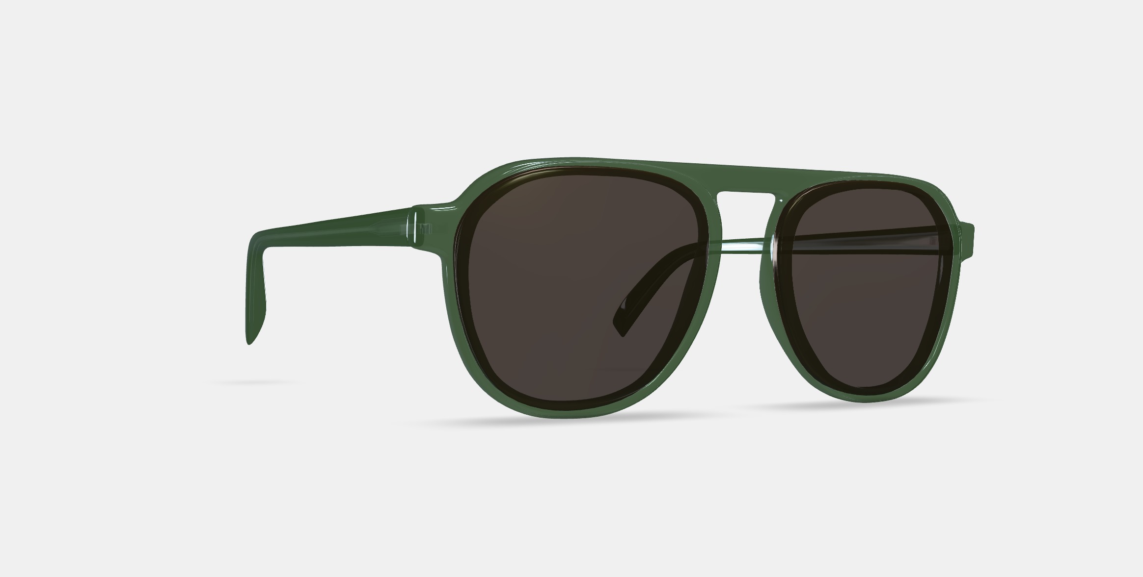 Blaise Sunglasses in Palm Crystal 3D model_10