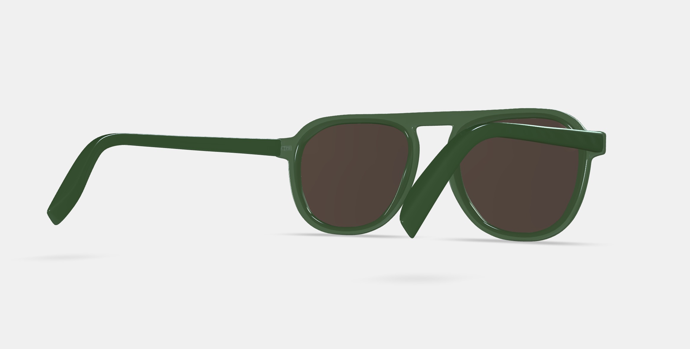 Blaise Sunglasses in Palm Crystal 3D model_9