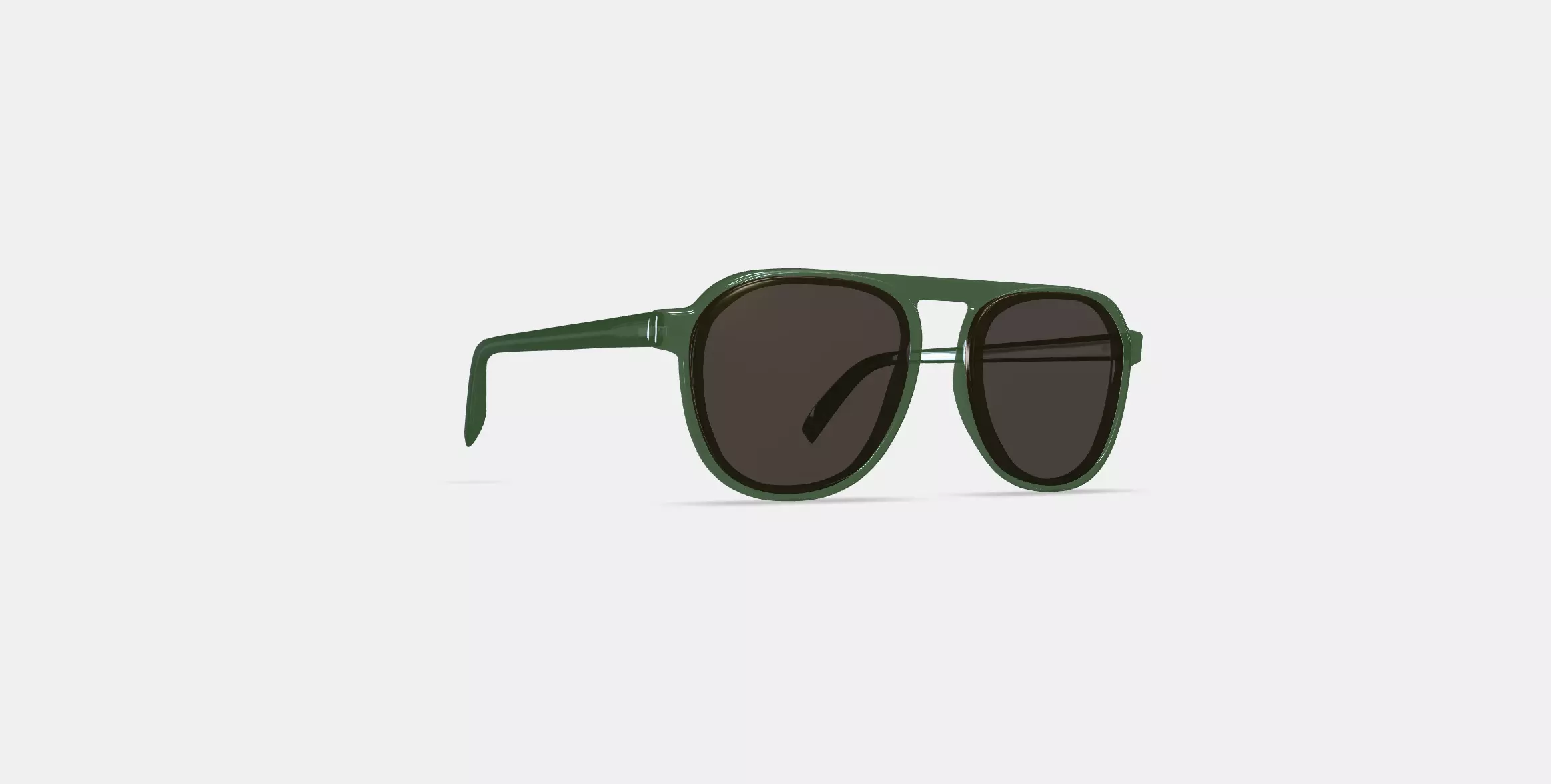Blaise Sunglasses in Palm Crystal 3D model_0