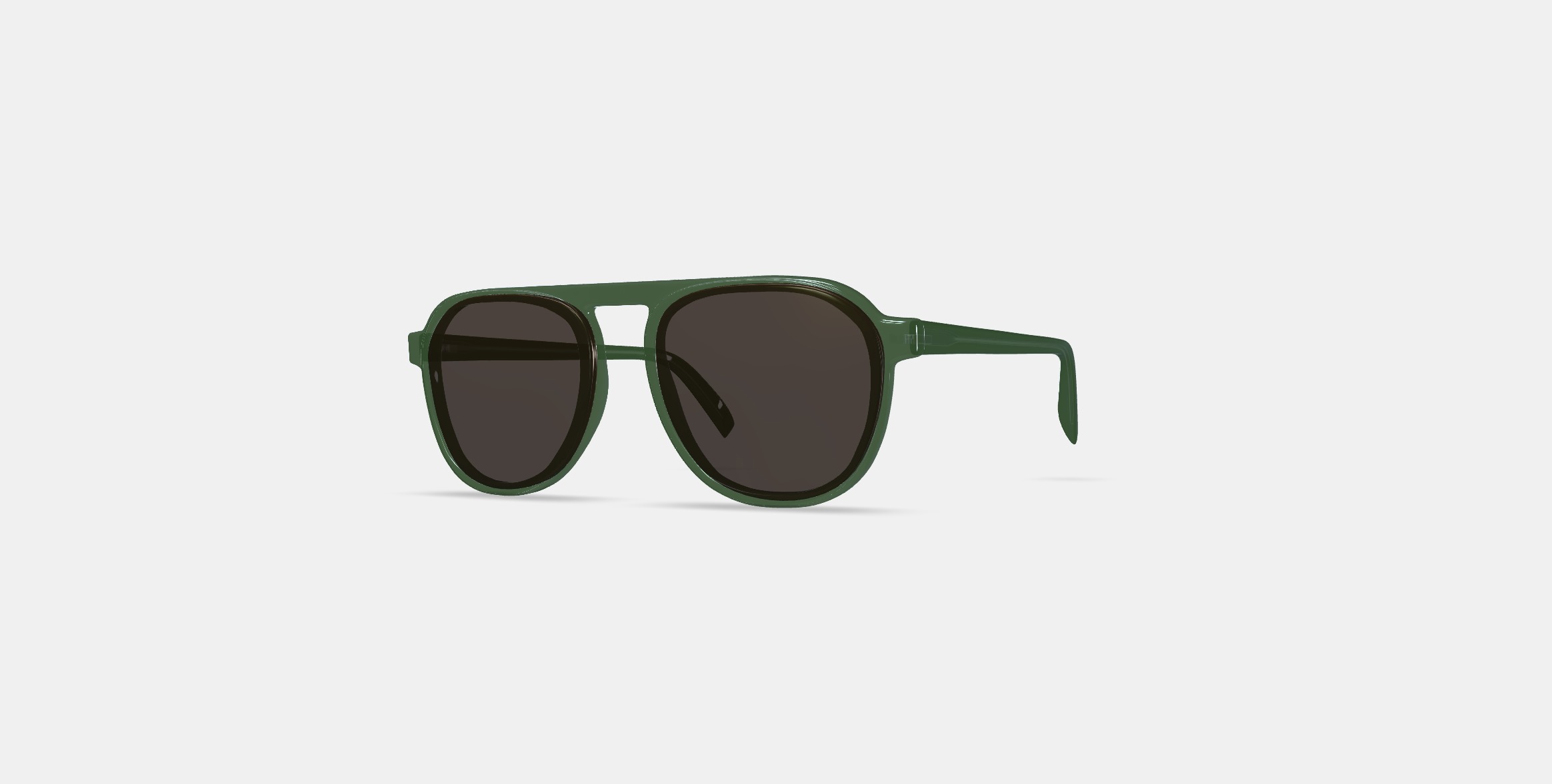 Blaise Sunglasses in Palm Crystal 3D model_11