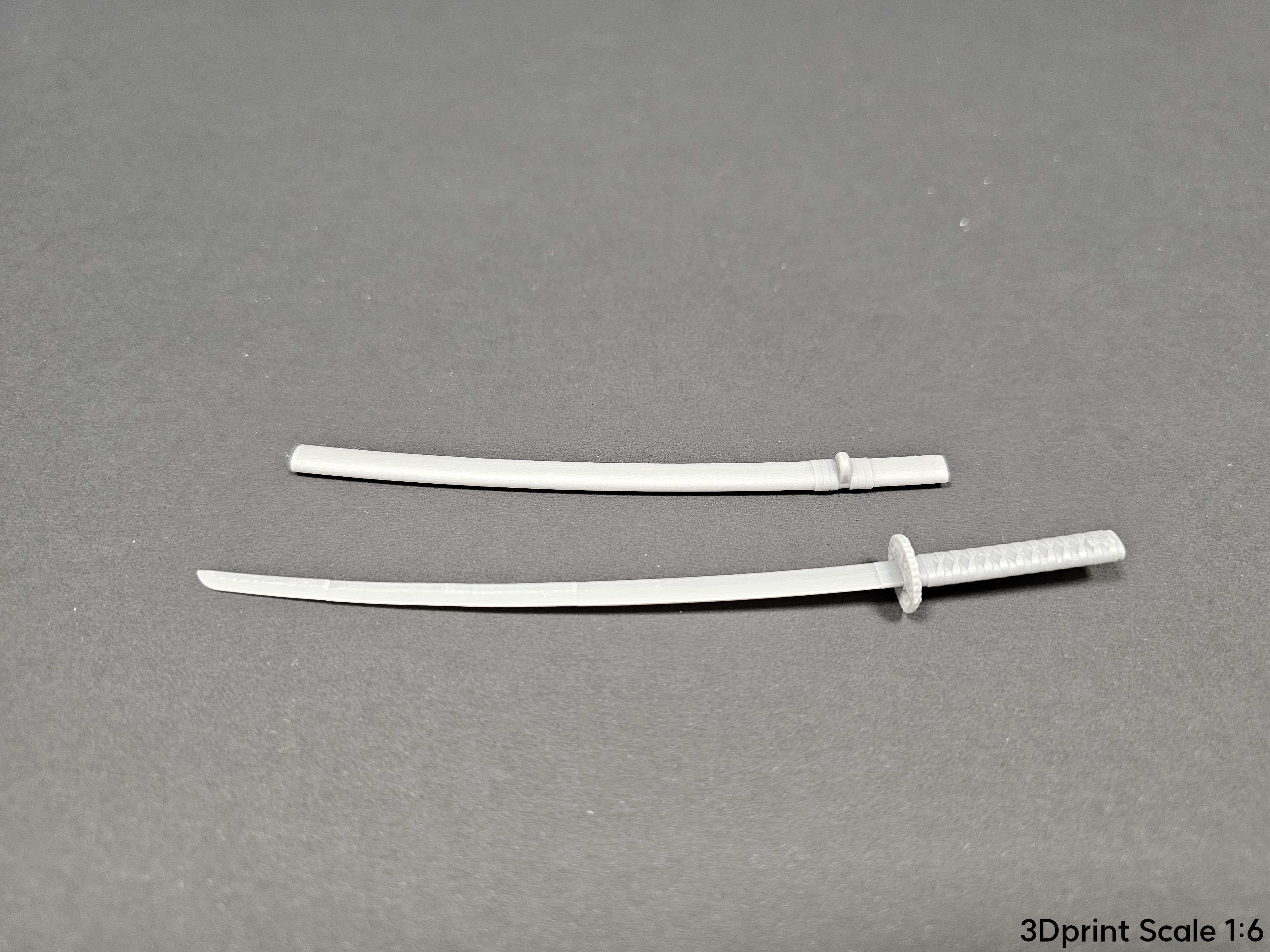 Weapons Encyclopedia 002 Uchigatana 3D print model_12