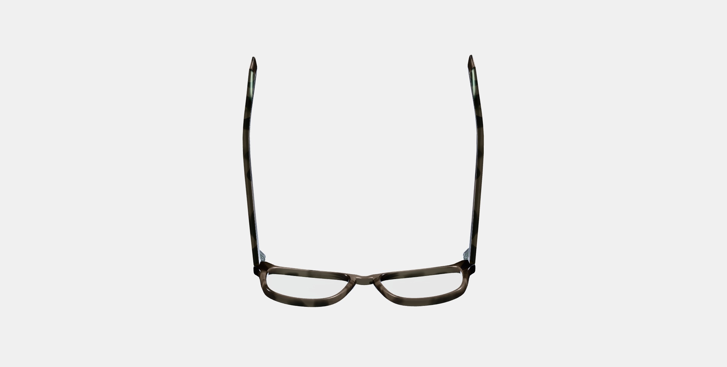 Bensen Eyeglasses in Greystone 3D model_7