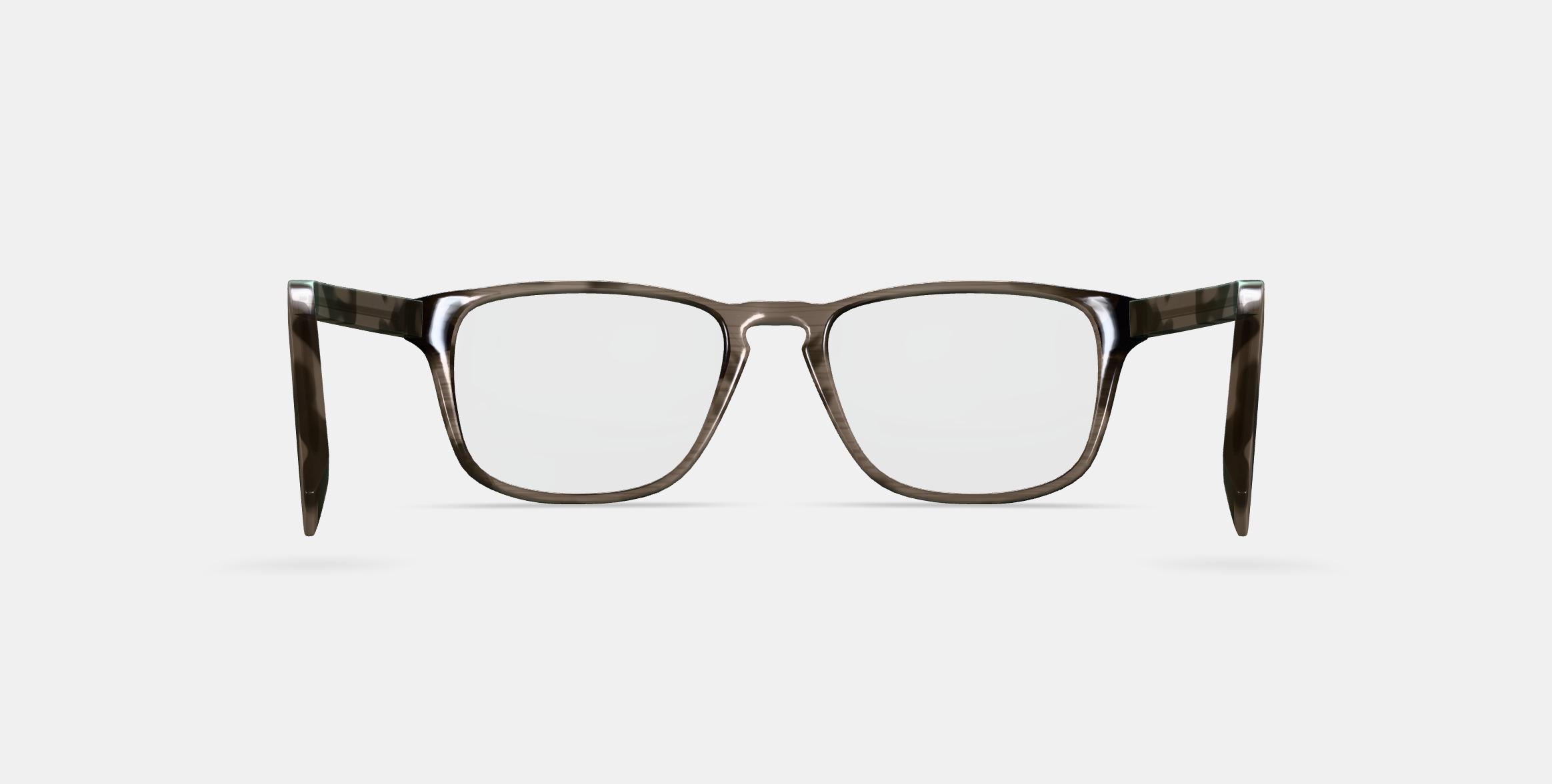 Bensen Eyeglasses in Greystone 3D model_15