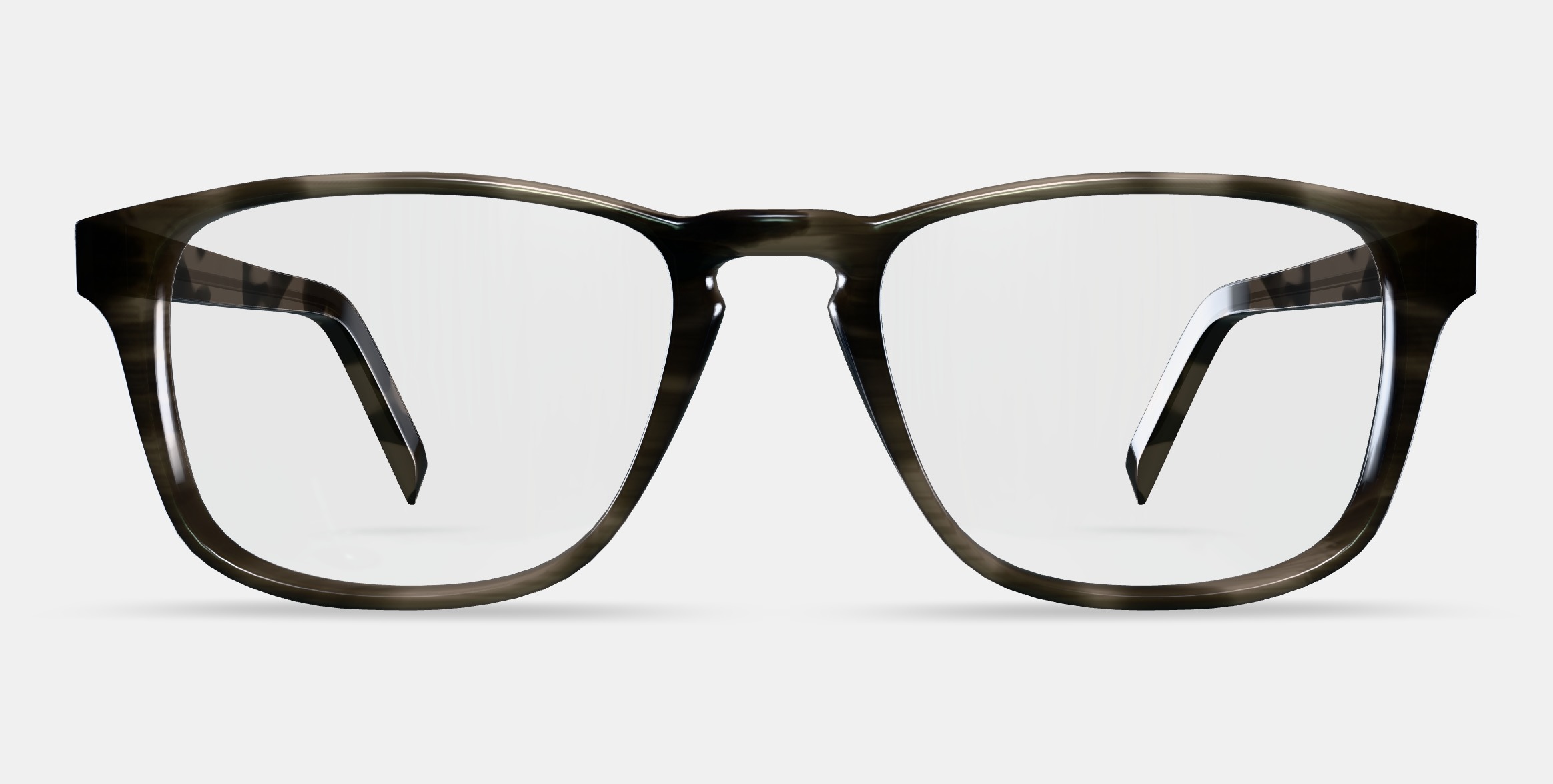 Bensen Eyeglasses in Greystone 3D model_11