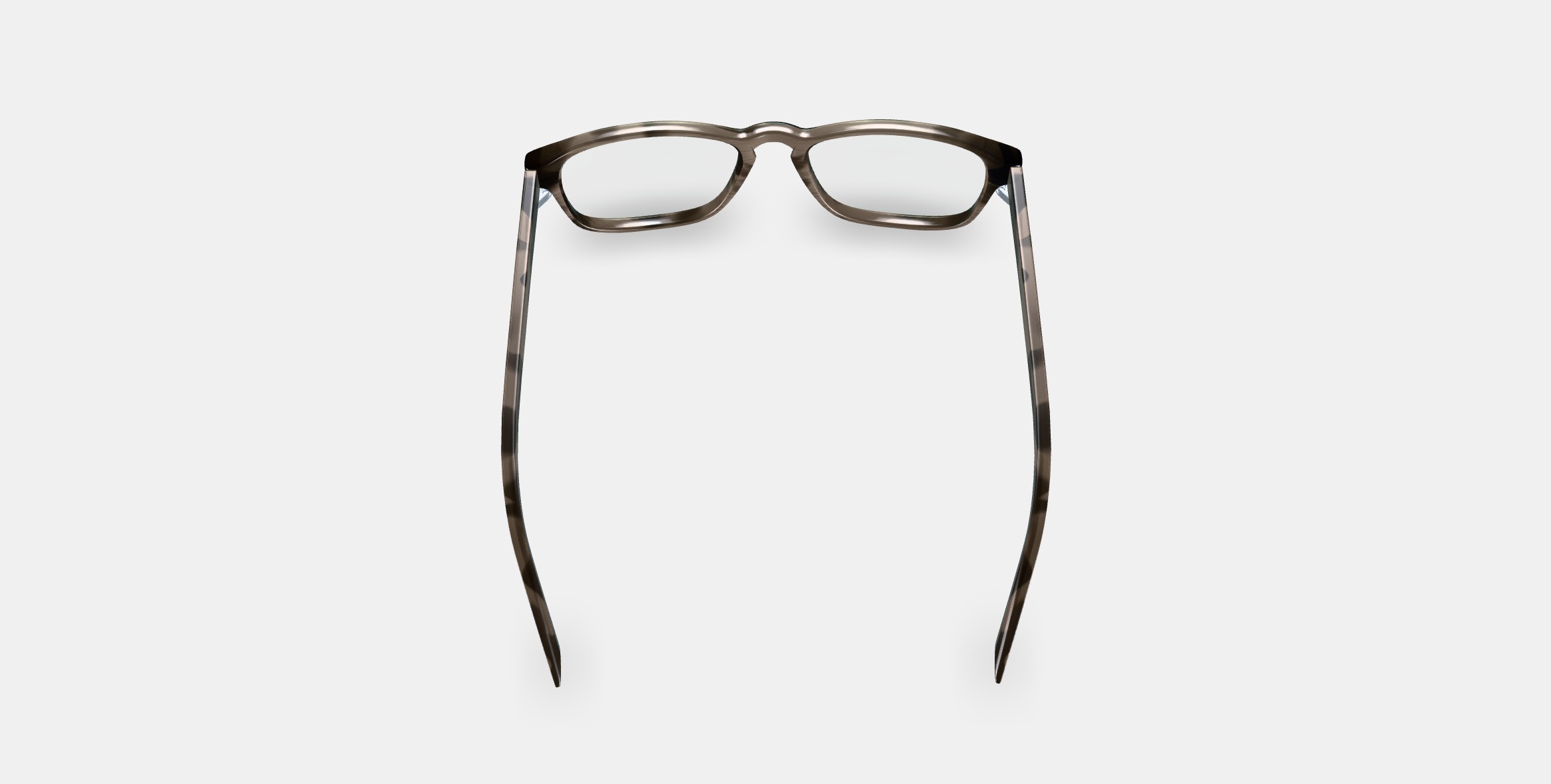Bensen Eyeglasses in Greystone 3D model_3