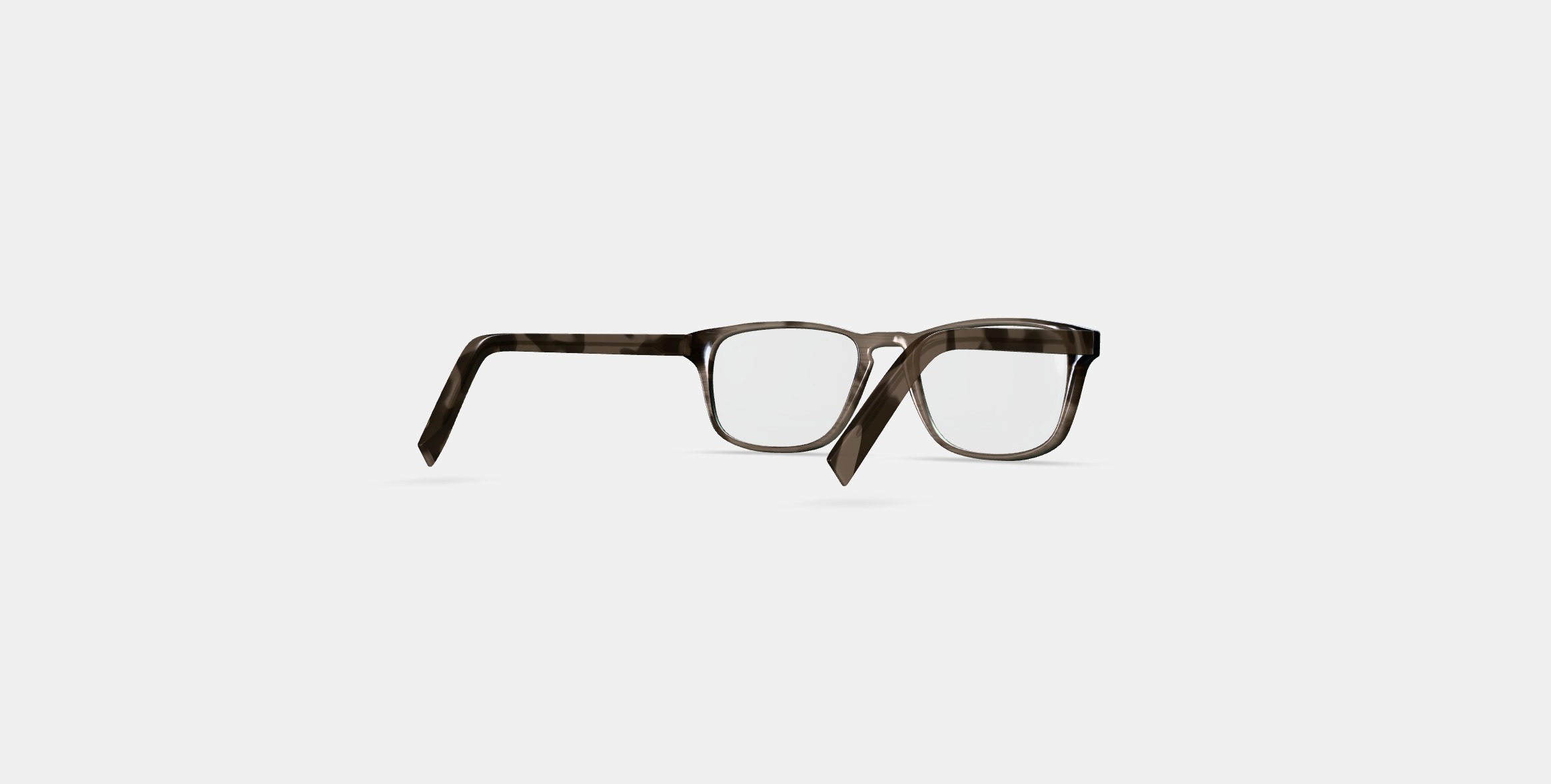 Bensen Eyeglasses in Greystone 3D model_5