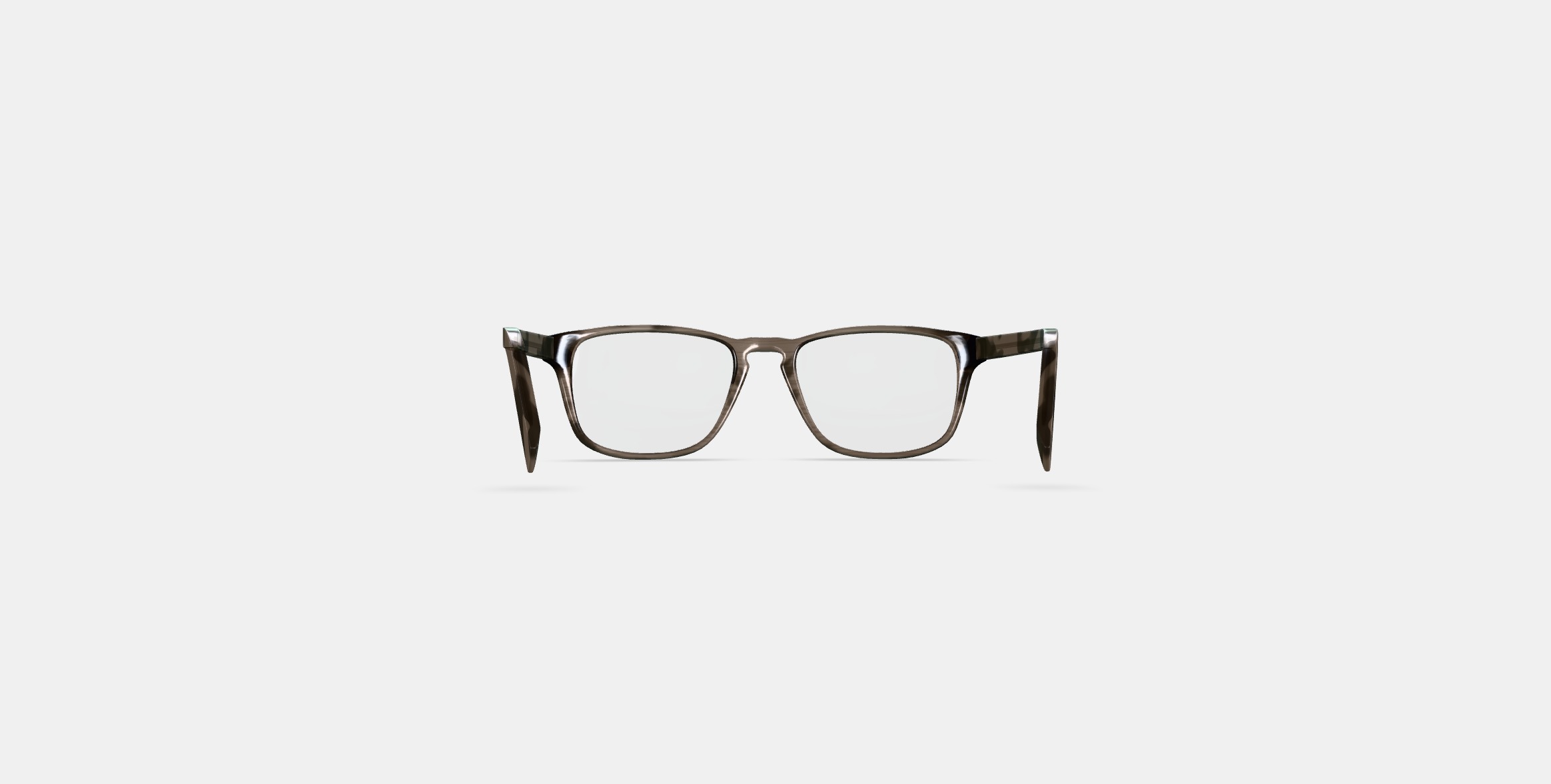 Bensen Eyeglasses in Greystone 3D model_14