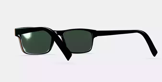 Perkins Sunglasses in Black Matte Eclipse