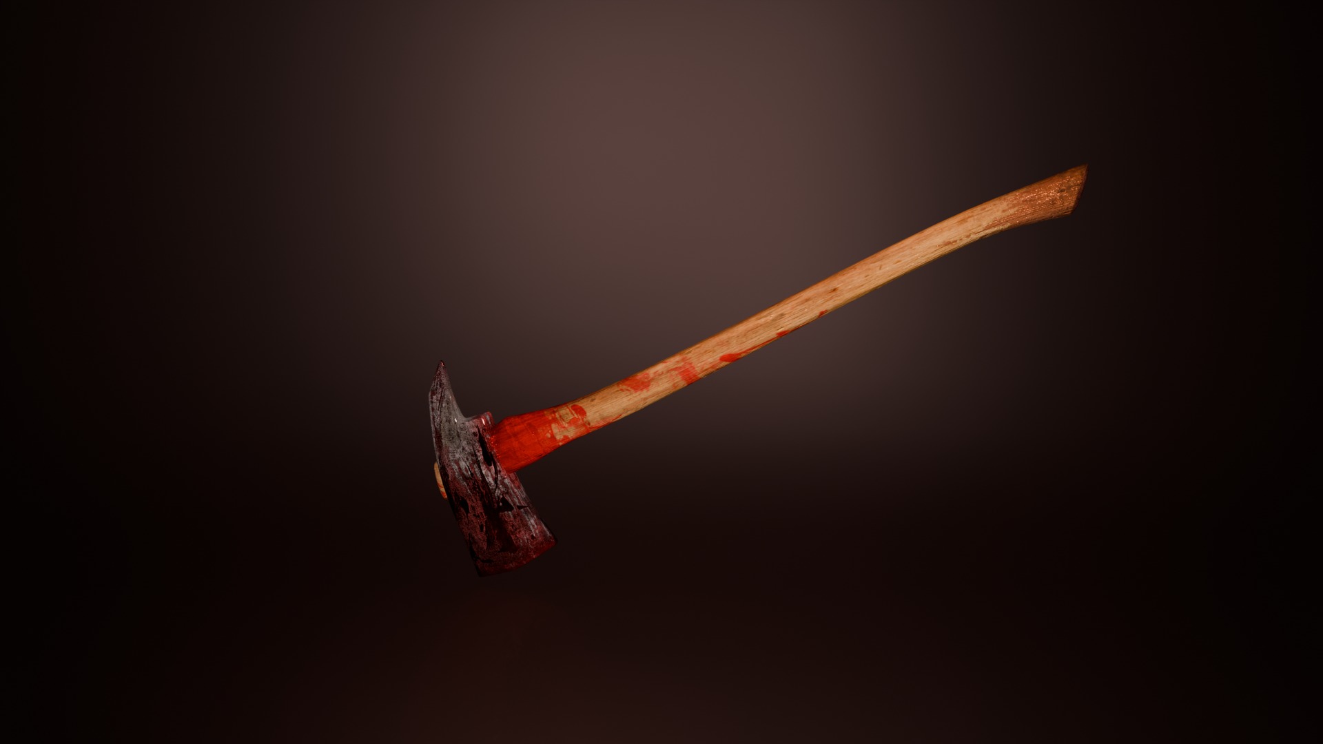 Axe 3d model Game Ready Low-poly 3D model_1