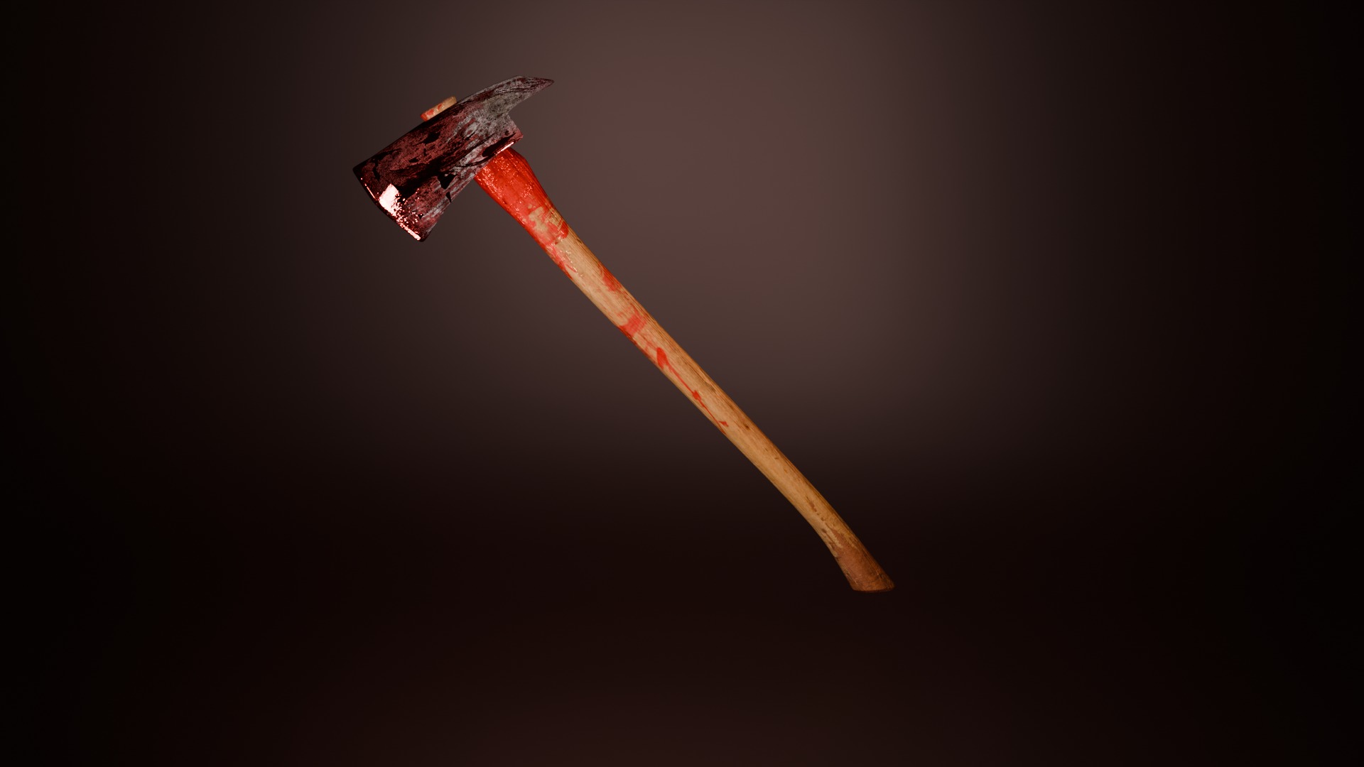 Axe 3d model Game Ready Low-poly 3D model_4