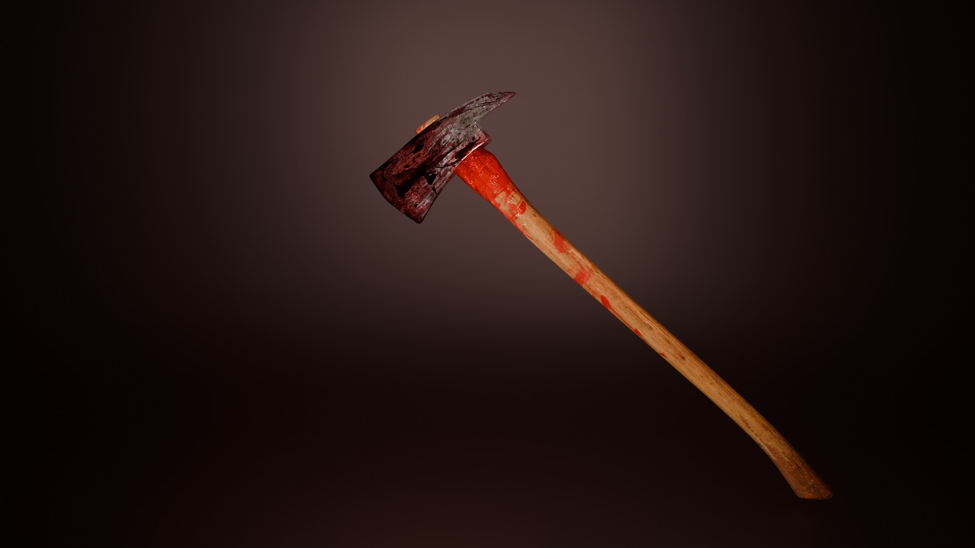 Axe 3d model Game Ready Low-poly 3D model_2