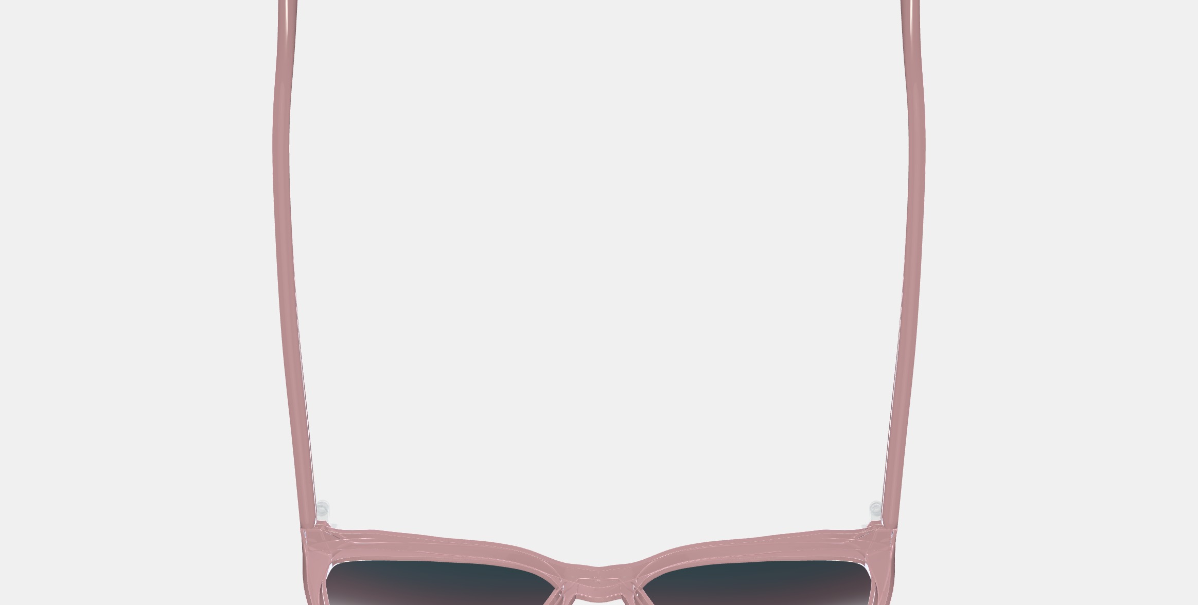 Nancy Sunglasses in Rose Crystal 3D model_8