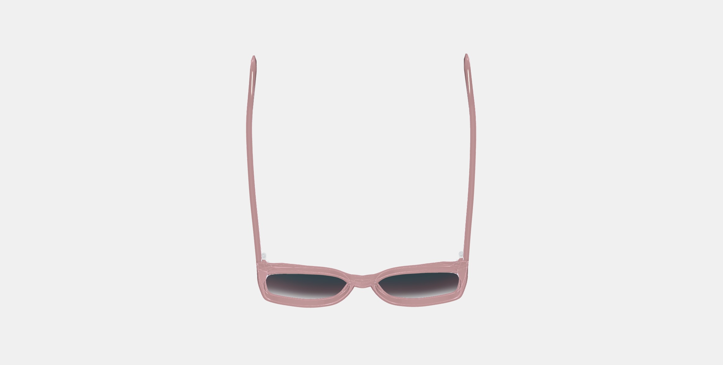 Nancy Sunglasses in Rose Crystal 3D model_6