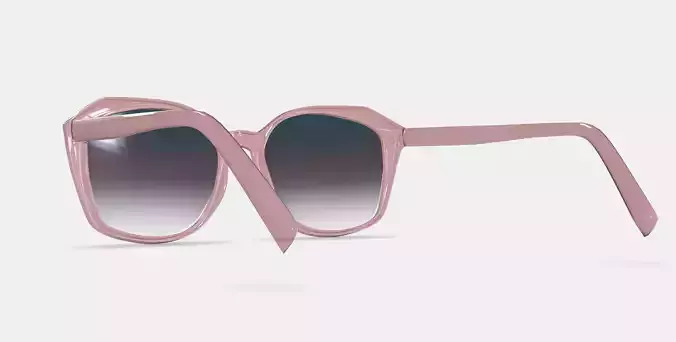 Nancy Sunglasses in Rose Crystal