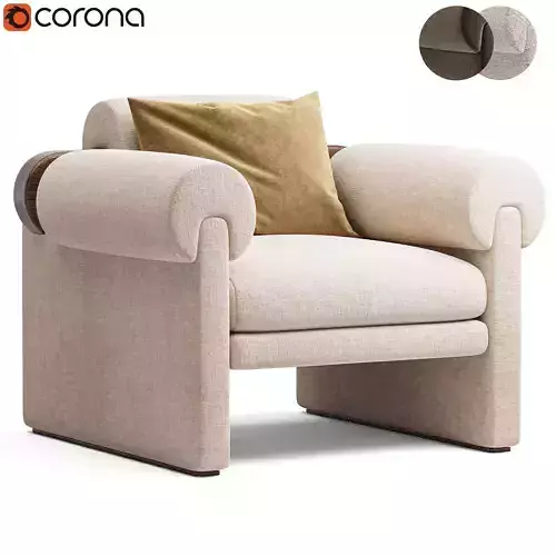 Armchair Elliot 3D model