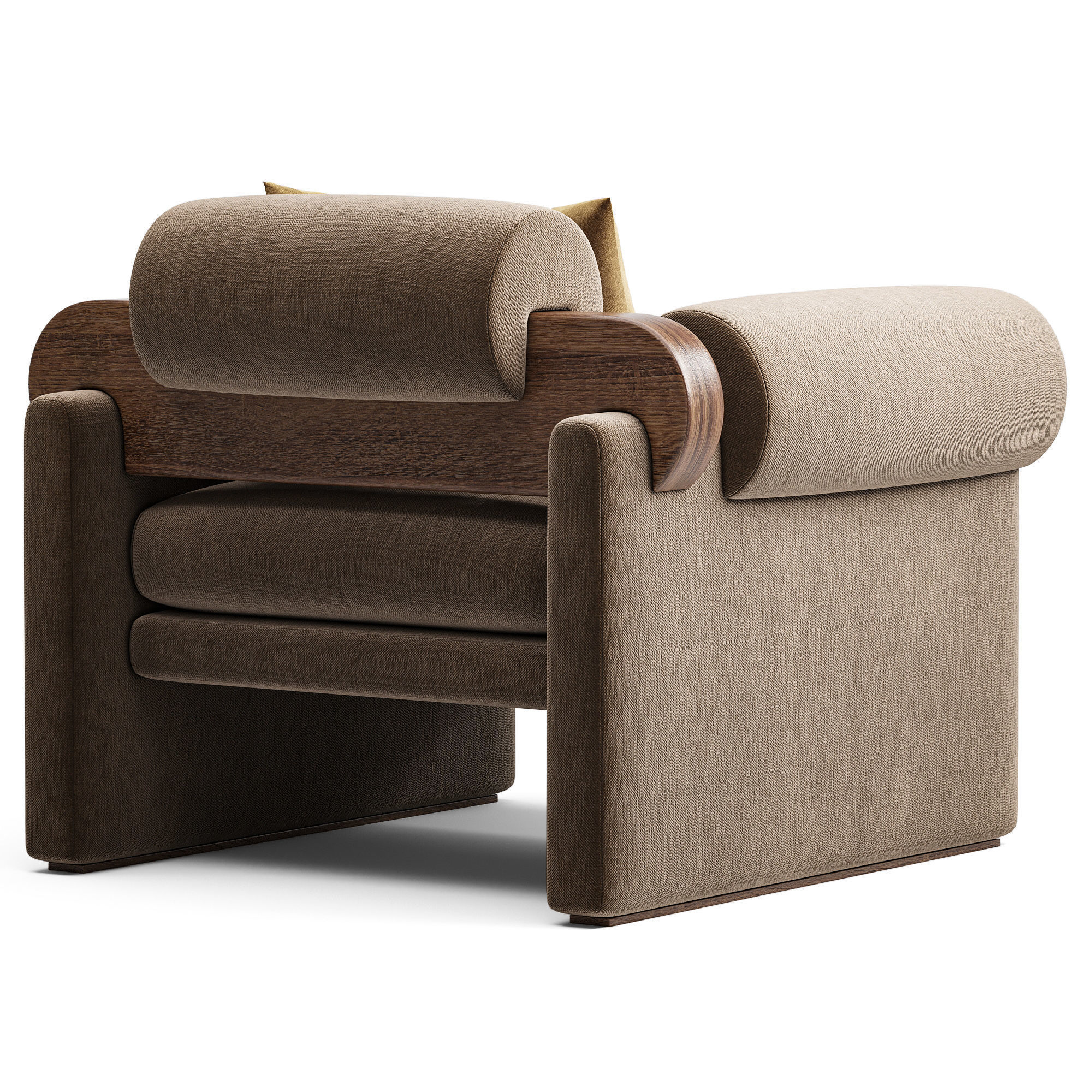 Armchair Elliot 3D model_3