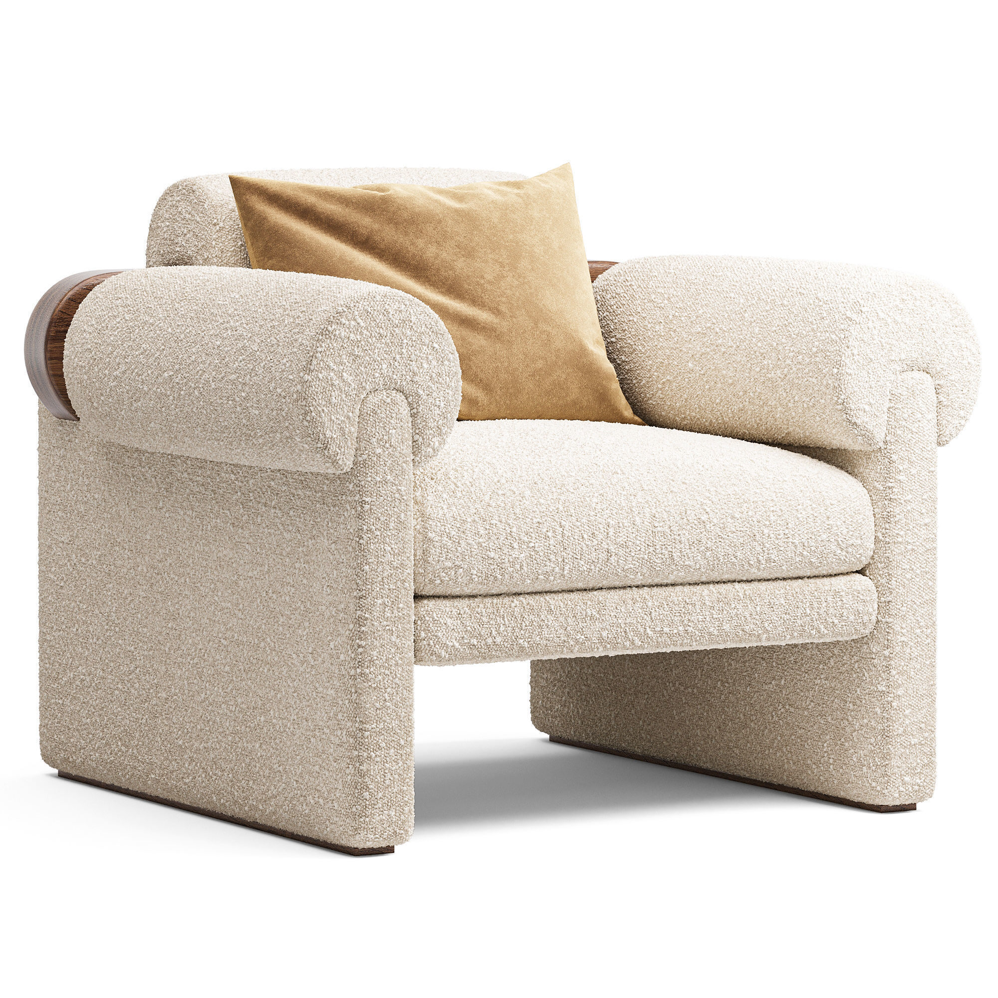 Armchair Elliot 3D model_2