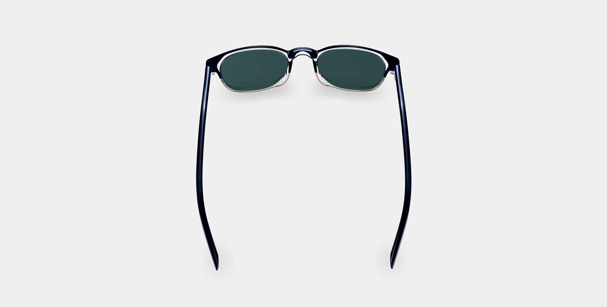 Downing Sunglasses in Antique Shale Fade 3D model_3