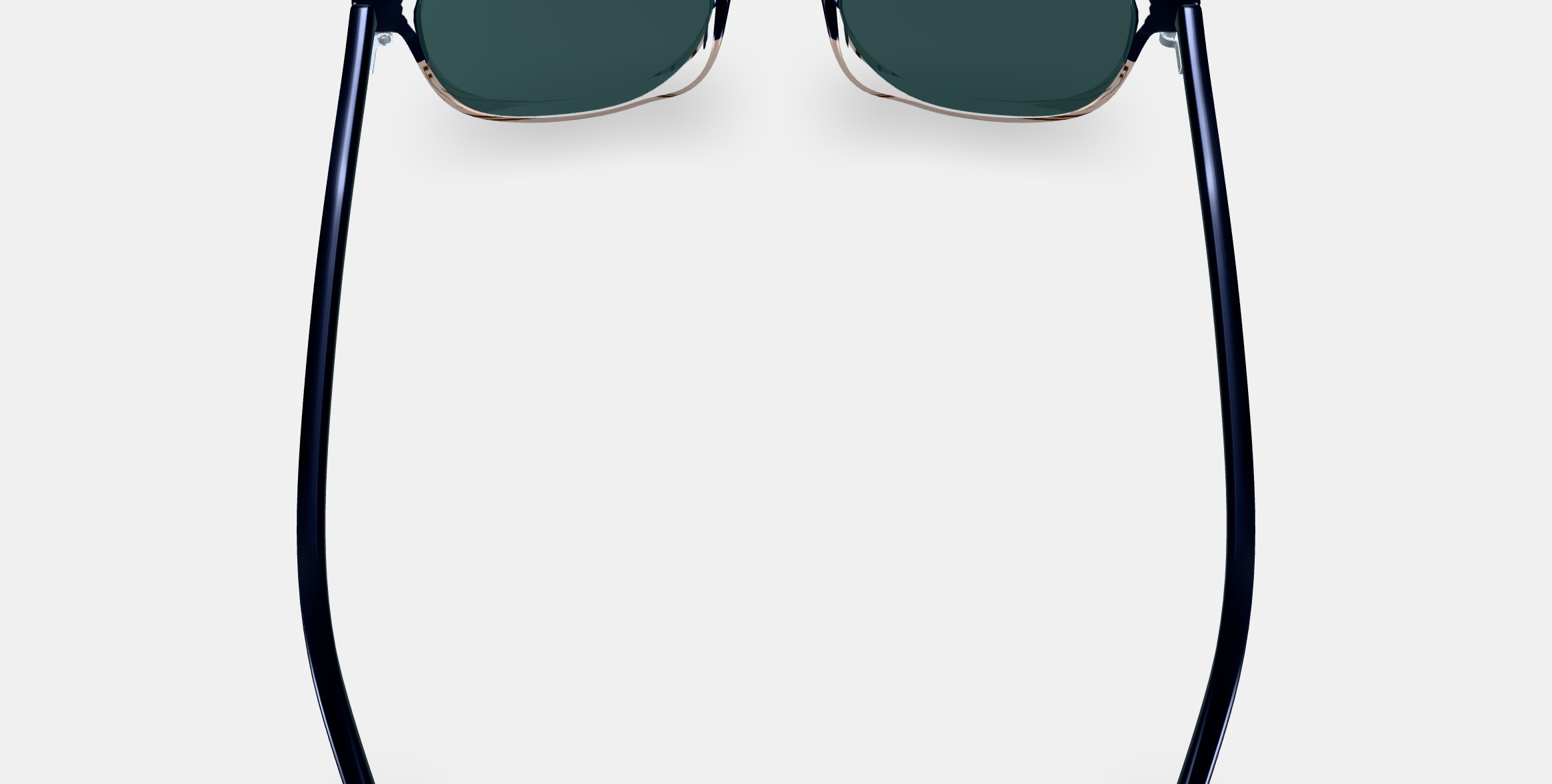 Downing Sunglasses in Antique Shale Fade 3D model_4