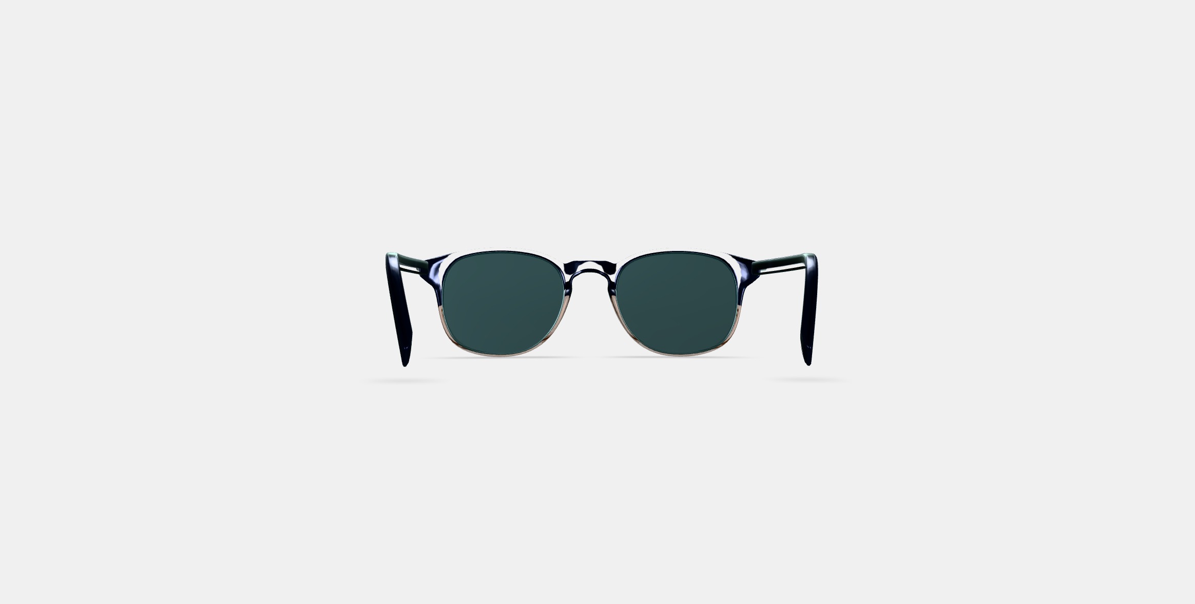 Downing Sunglasses in Antique Shale Fade 3D model_14