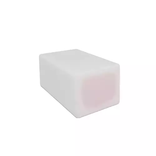 Rectangle Gummy Candy V2 001 Low-poly 3D model