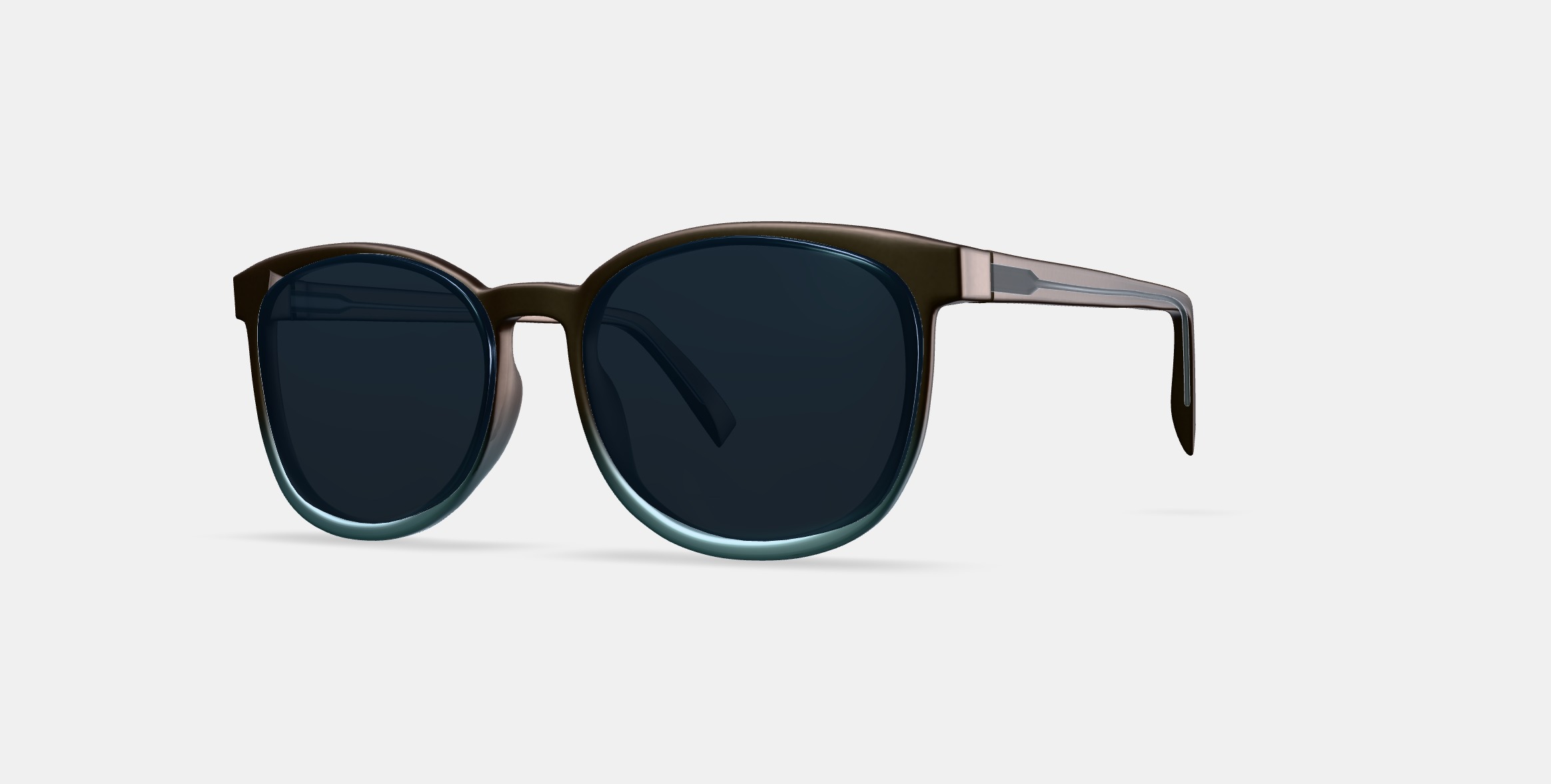 Redding Sunglasses in Ashwood Matte Fade 3D model_13