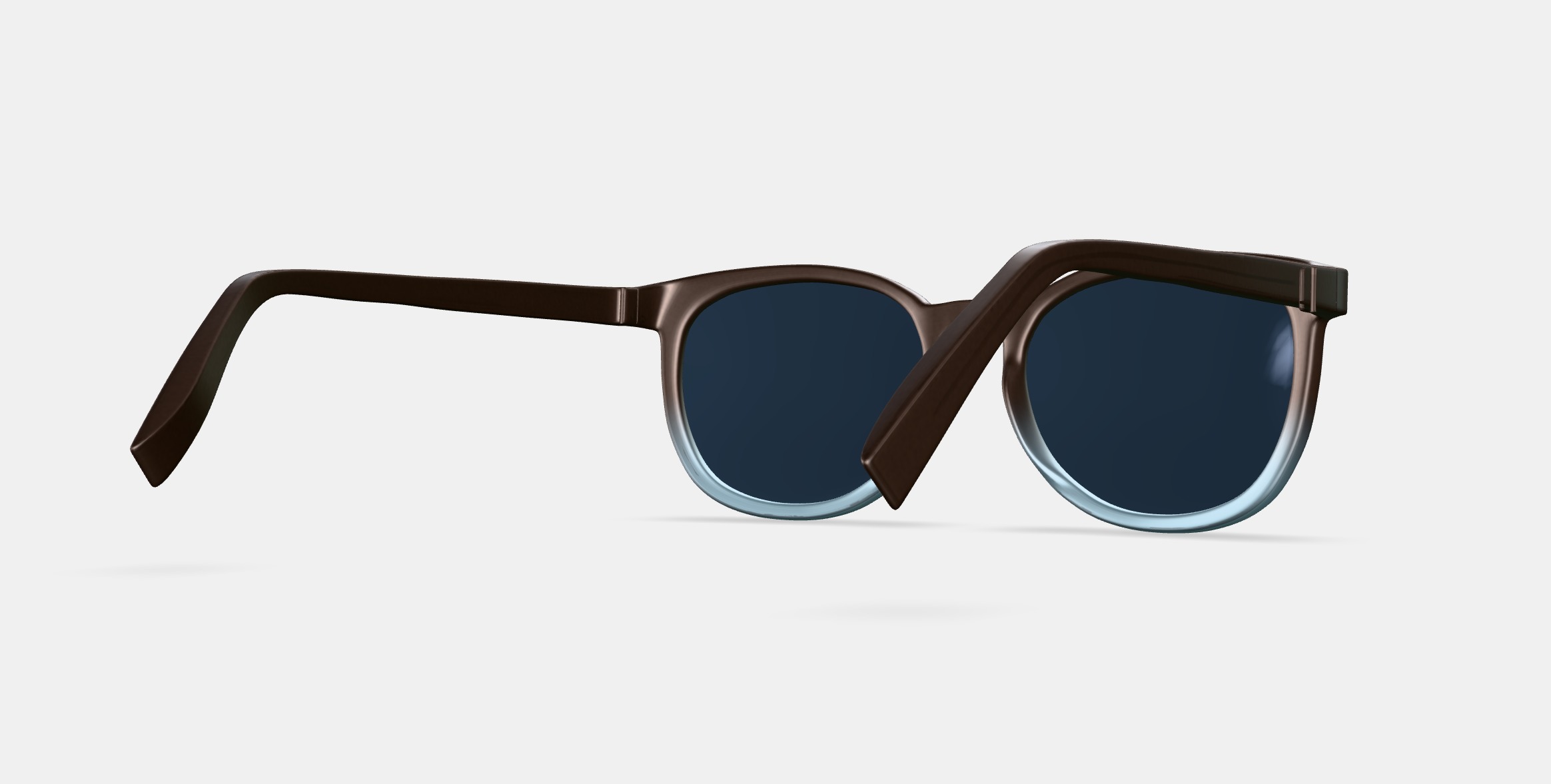 Redding Sunglasses in Ashwood Matte Fade 3D model_6