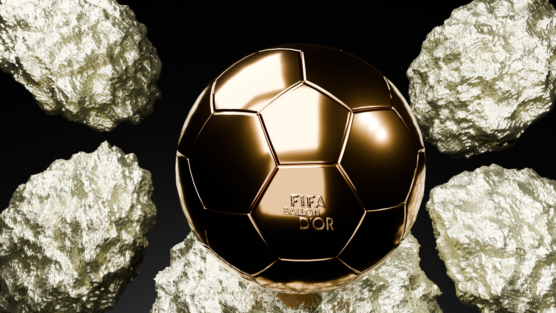 FIFA ballon dOr  3D model_8