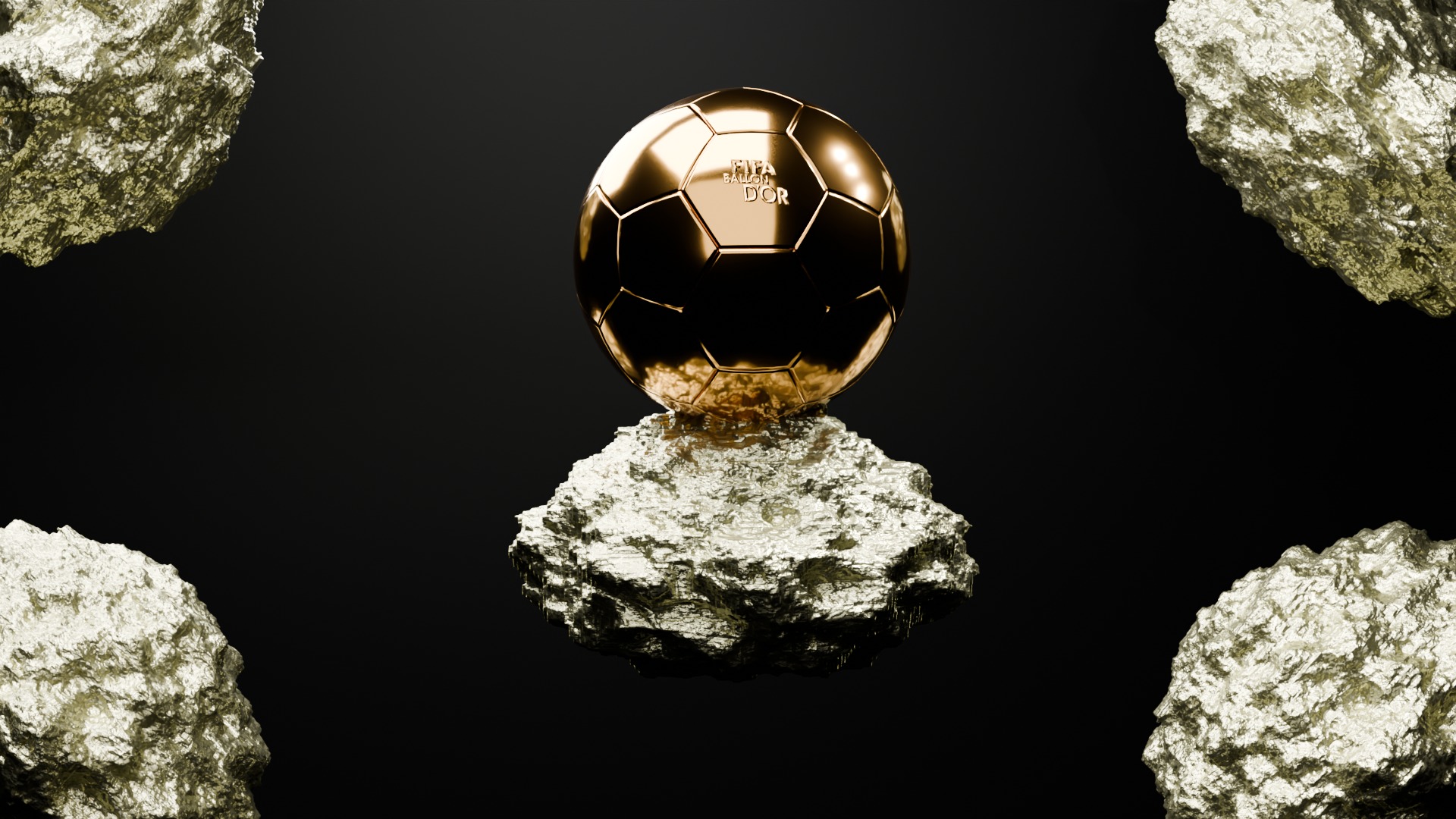 FIFA ballon dOr  3D model_2