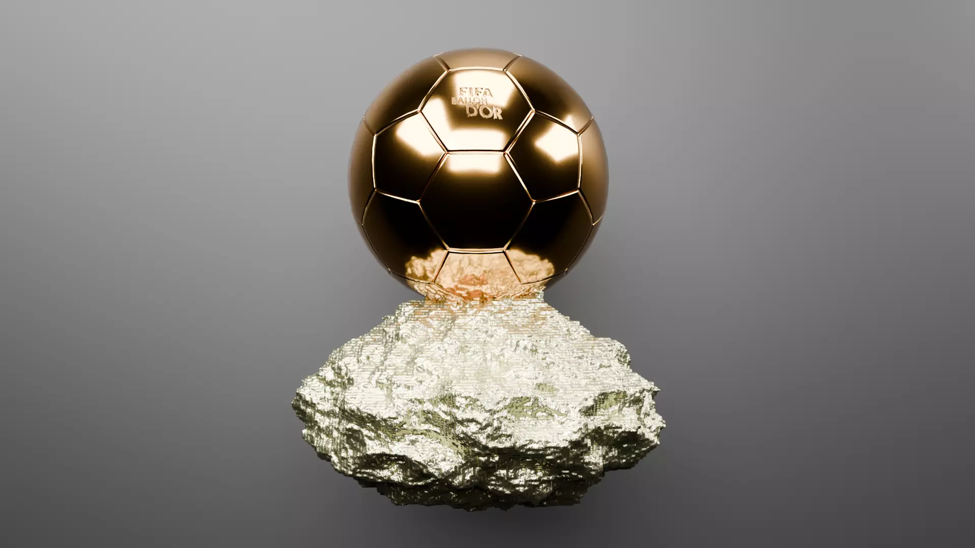 FIFA ballon dOr  3D model_0