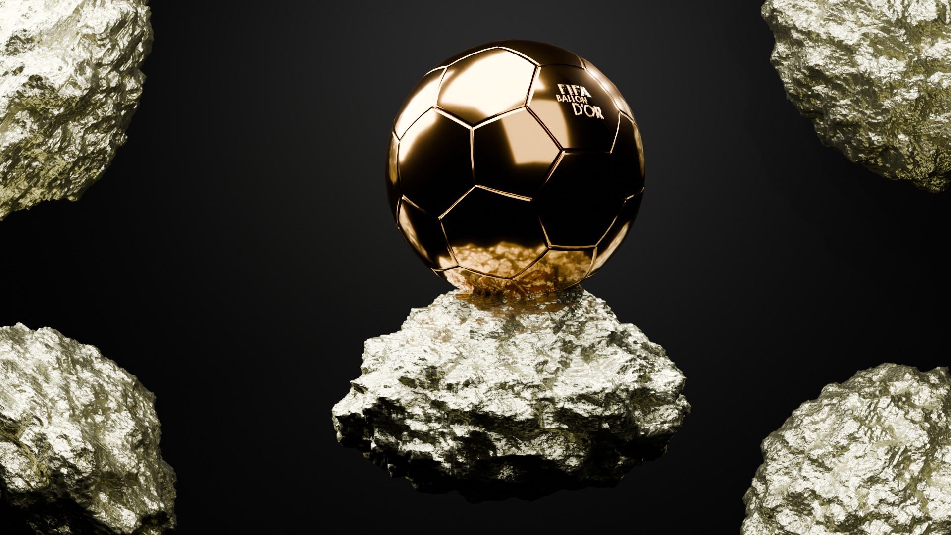 FIFA ballon dOr  3D model_6
