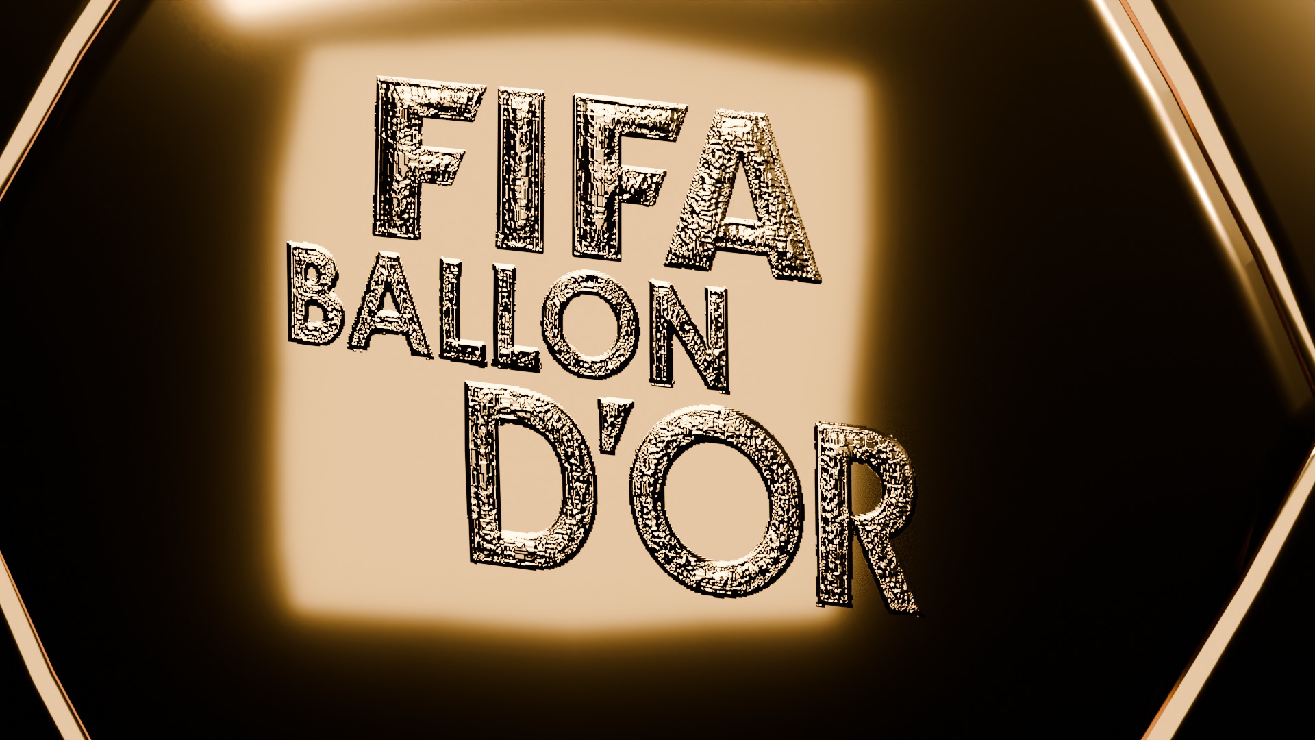 FIFA ballon dOr  3D model_10