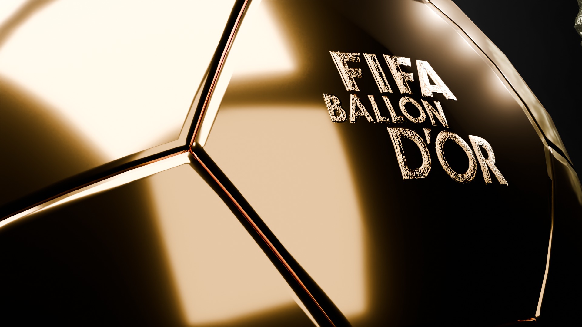 FIFA ballon dOr  3D model_5