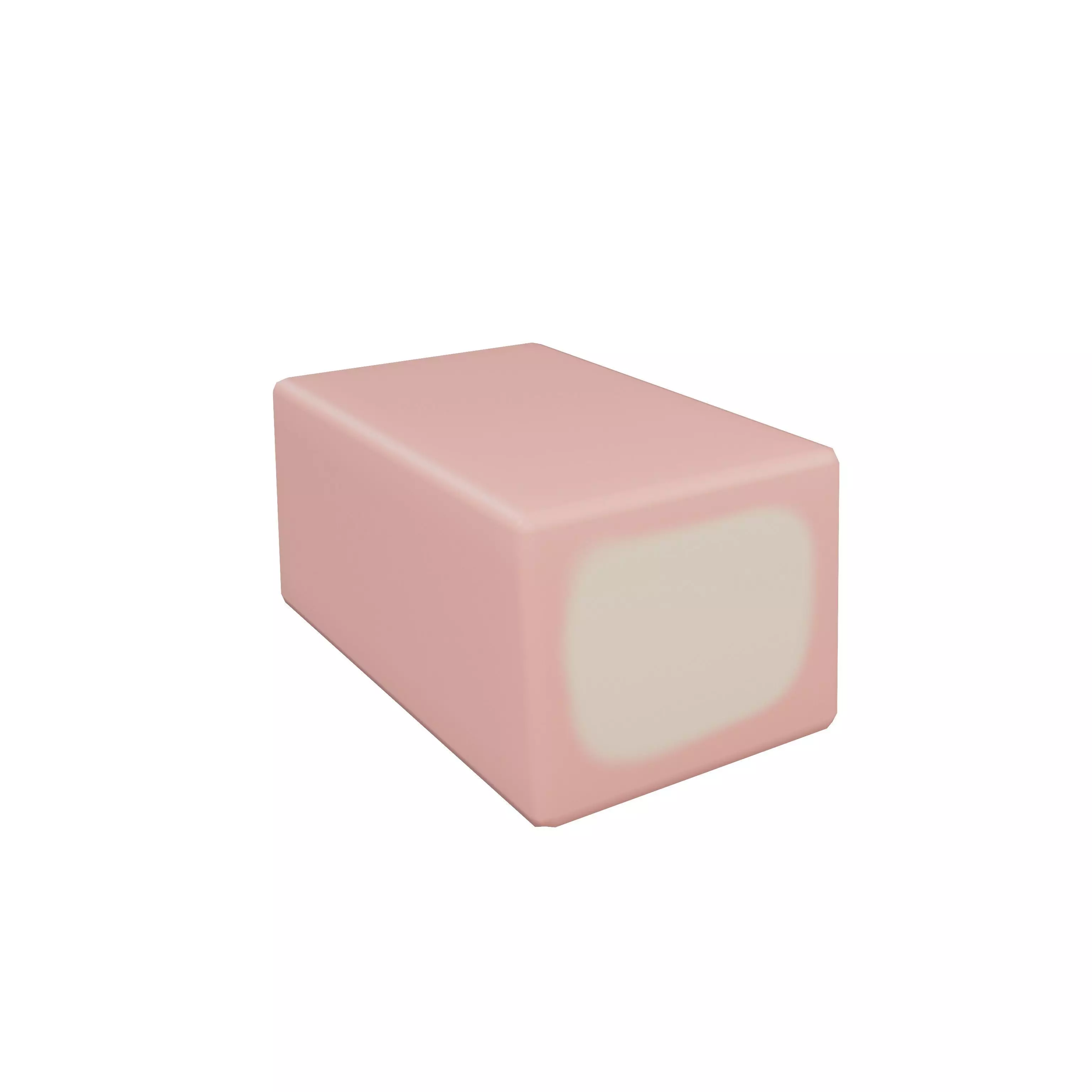 Rectangle Gummy Candy V2 003 Low-poly 3D model_0
